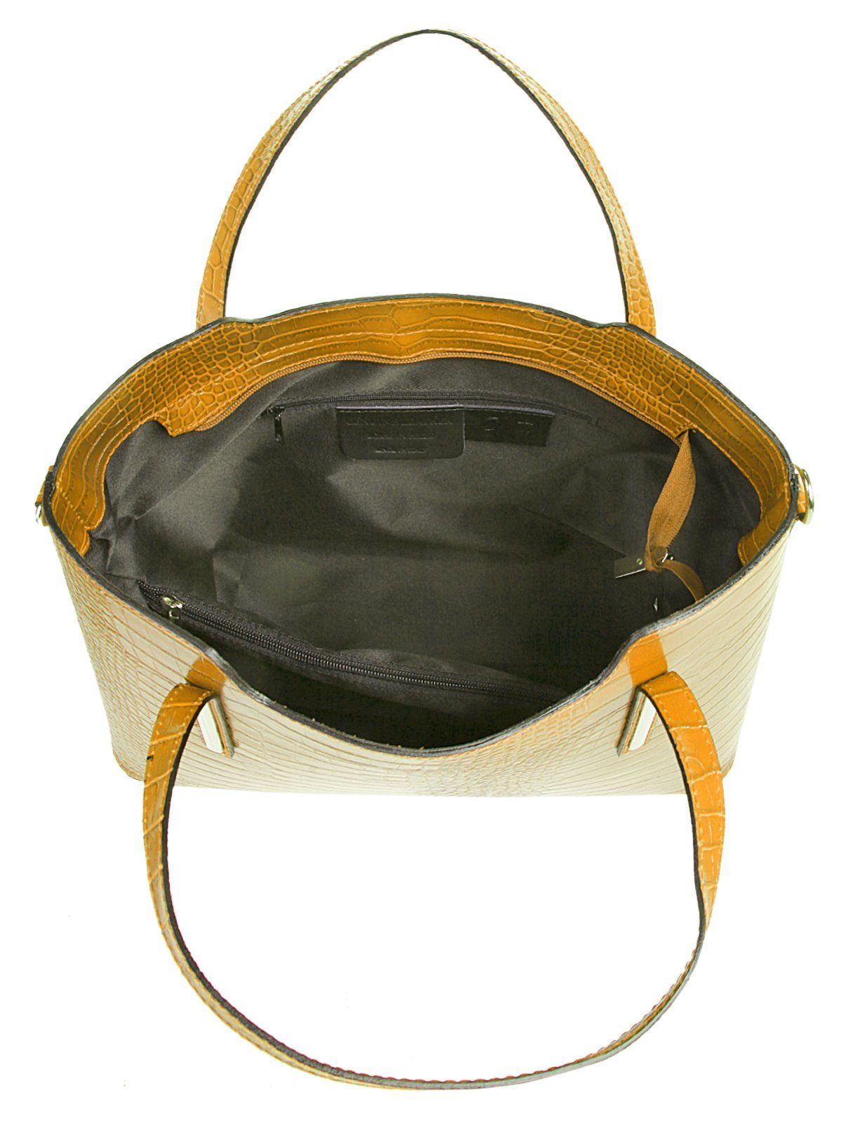 Cluty Tas echt leer, made in italy