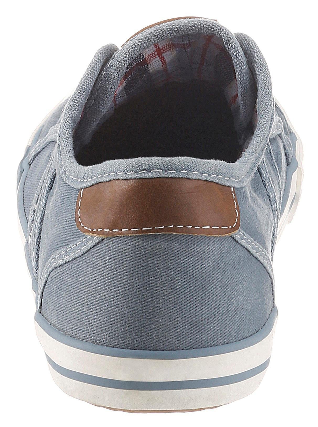 Mustang Shoes Slip-on sneakers Slippers, zomerschoenen, vrijetijdsschoenen met praktische elastische band