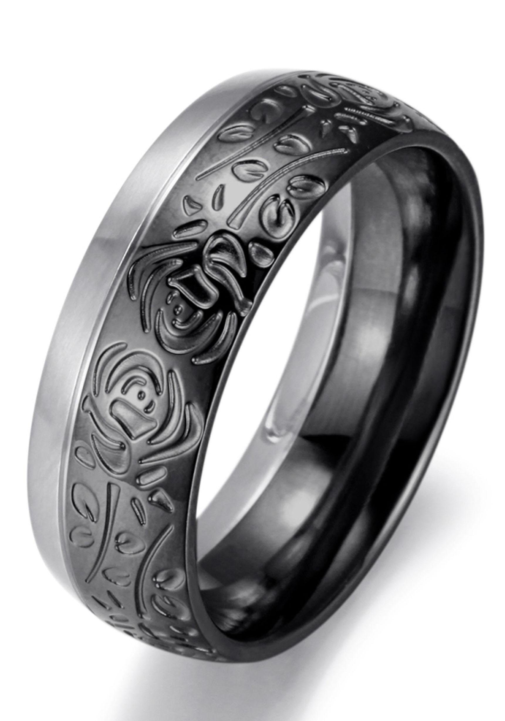 Firetti Trouwring Sieraad cadeau "LIEFDE" bicolor, ca. 8,00 mm breed