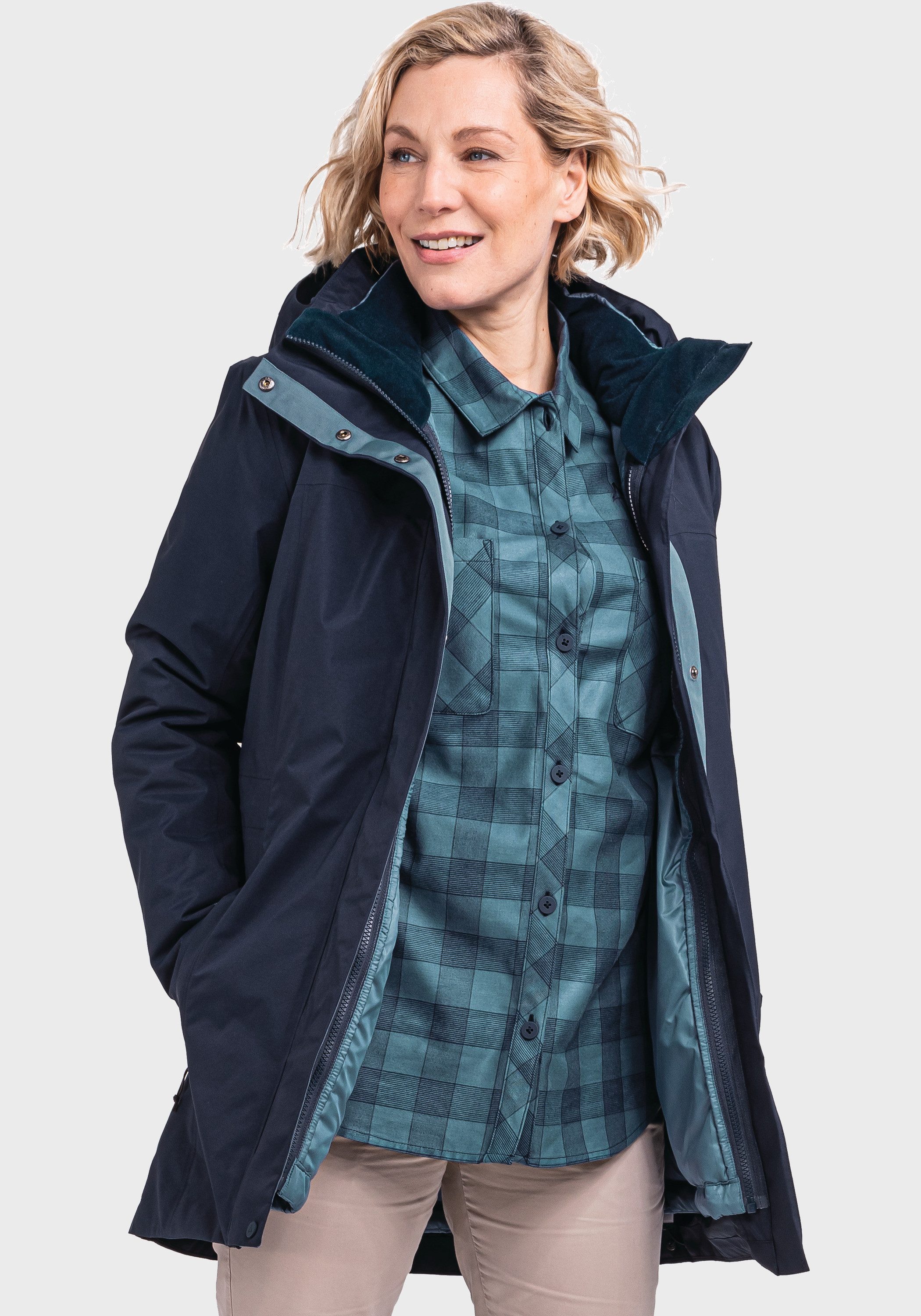 Schöffel 2-in-1-jack 3in1 Parka Barth L