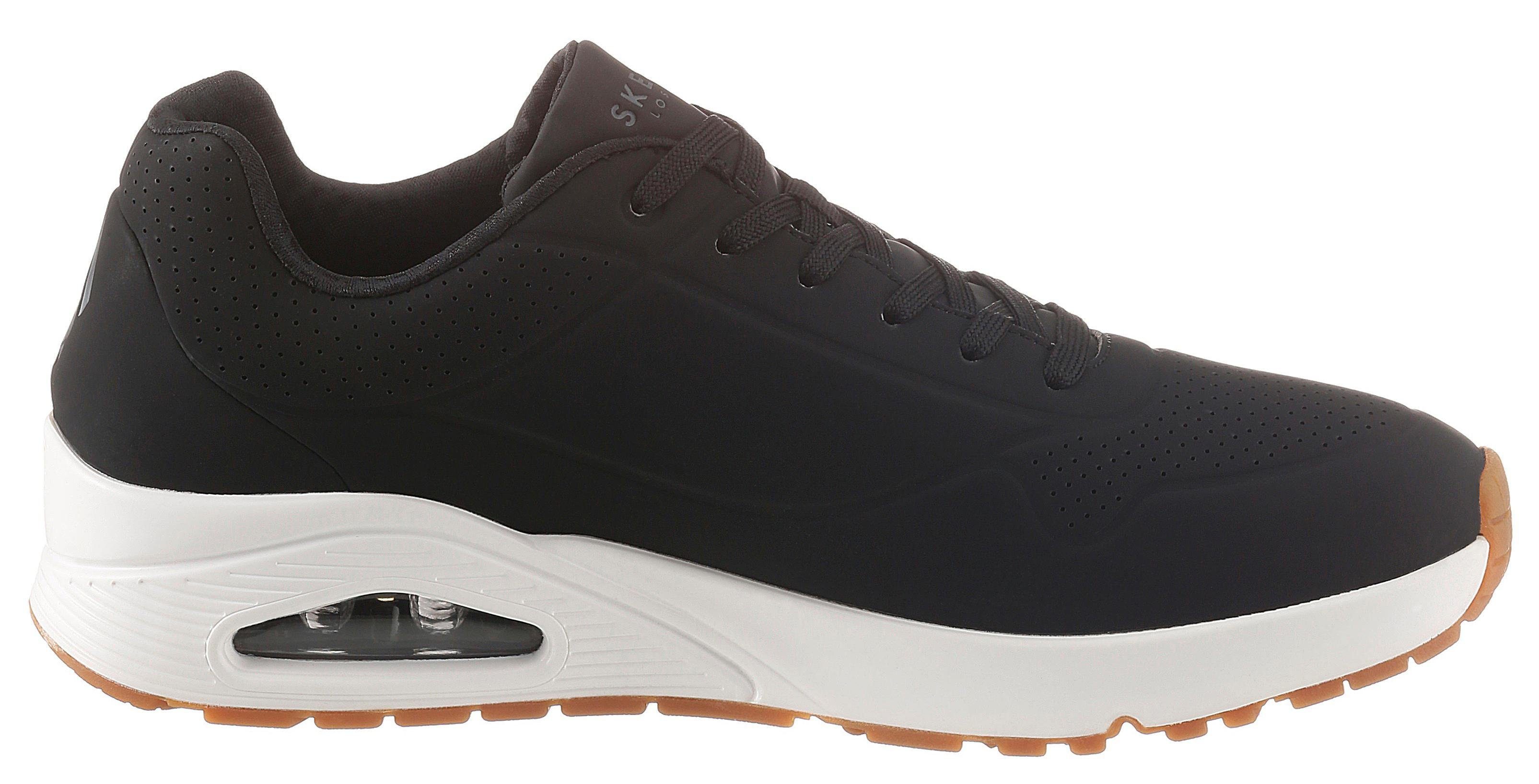 Skechers Sneakers Uno - Stand on Air , vrijetijdsschoen, lage schoen, veterschoen met extra demping