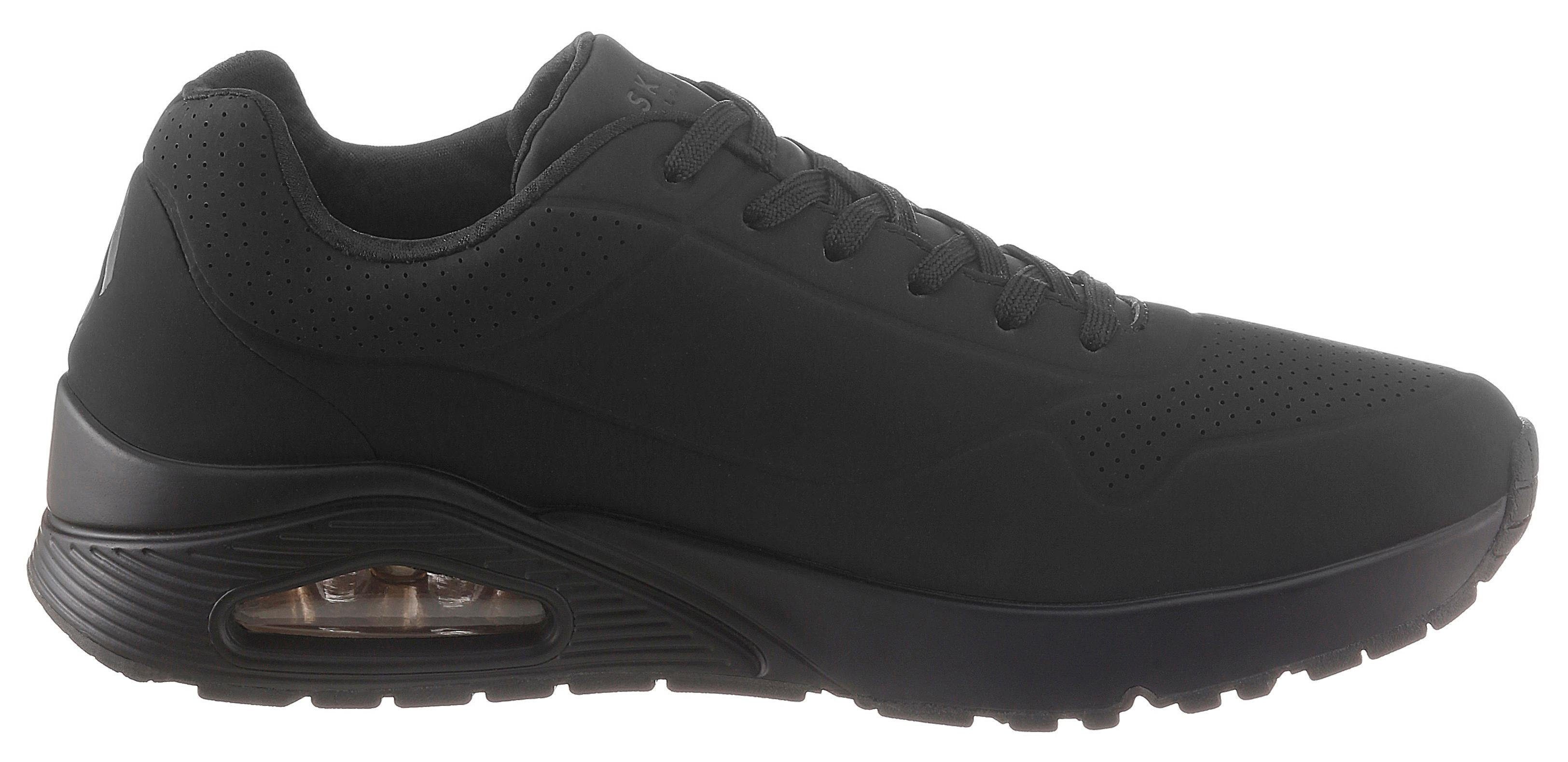 Skechers Sneakers Uno - Stand on Air , vrijetijdsschoen, lage schoen, veterschoen met extra demping