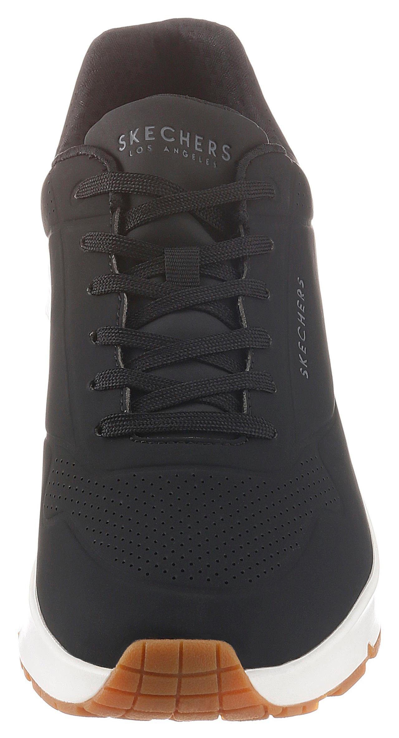 Skechers Sneakers Uno - Stand on Air , vrijetijdsschoen, lage schoen, veterschoen met extra demping