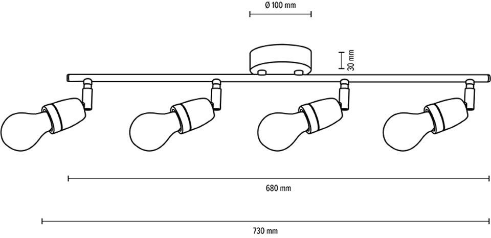 BRITOP LIGHTING Plafondlamp Porcia Decoratieve lamp van keramiek, bijpassende LM E27- excl., made in Europe (1 stuk)