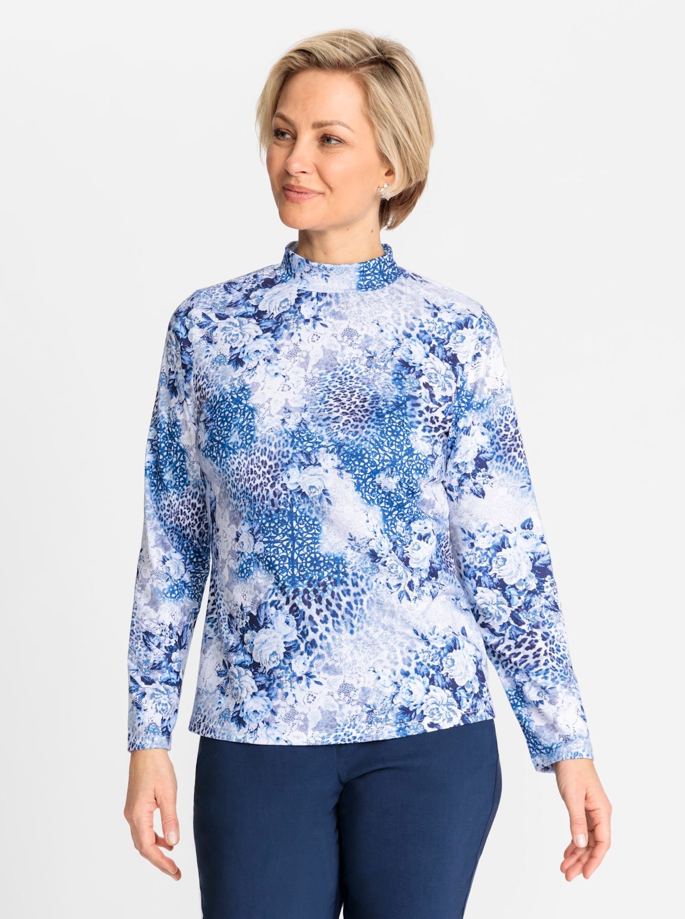 Classic Shirt met lange mouwen Shirt (1-delig)