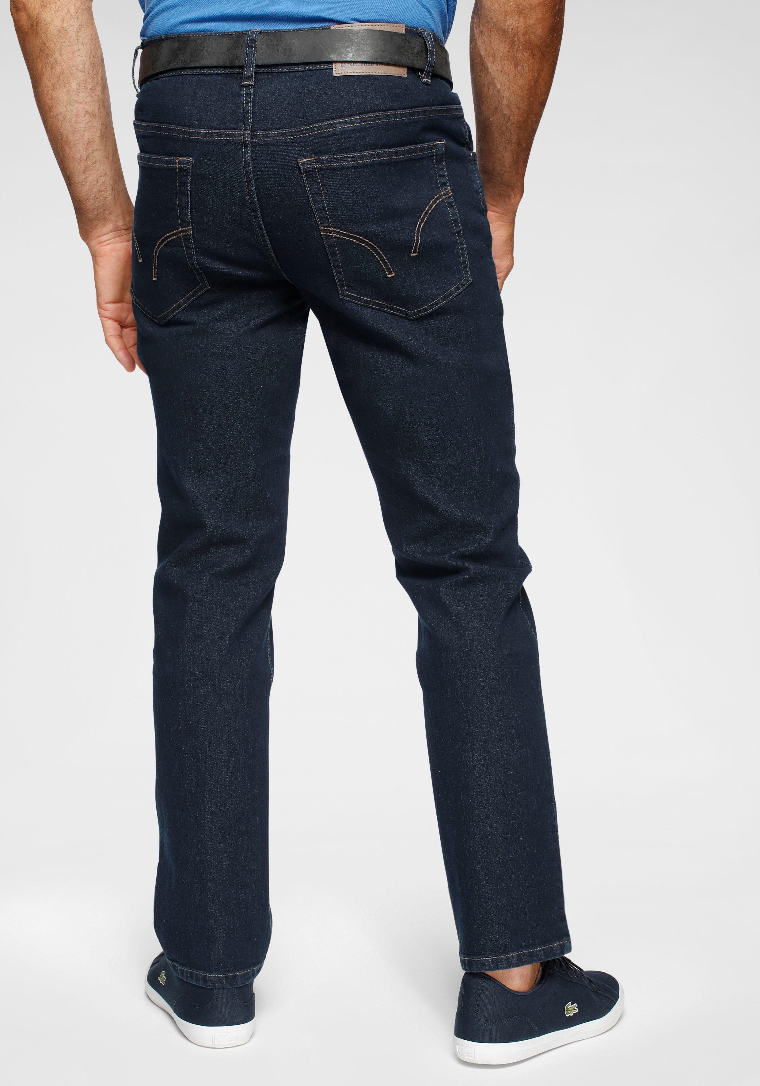 Arizona Jeans met elastische band Paul elastische tailleband, comfort-fit, rechte pijpsnit