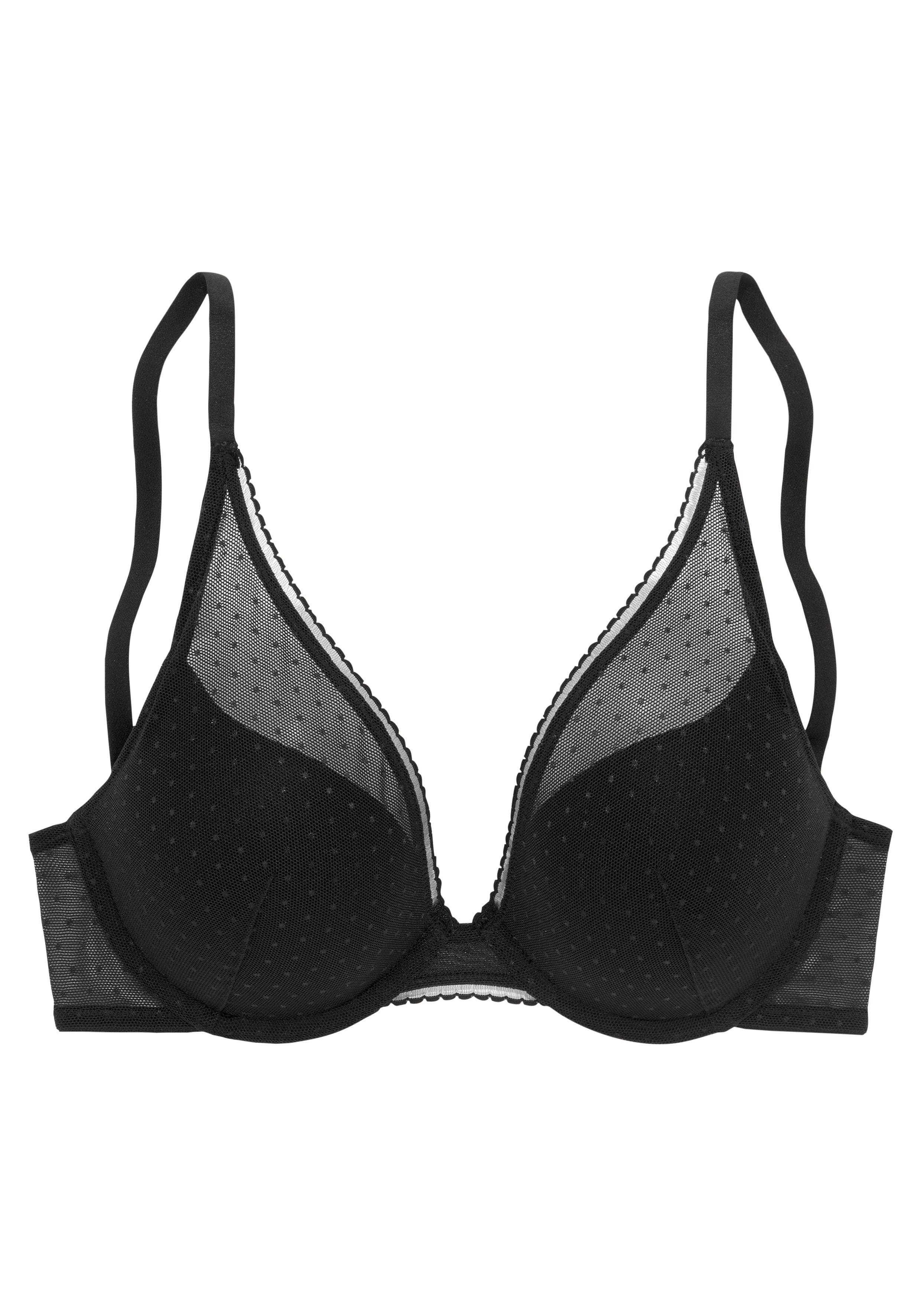 s.Oliver RED LABEL Beachwear Push-up-bh Charlotte met een discrete stippel-look, lingerie