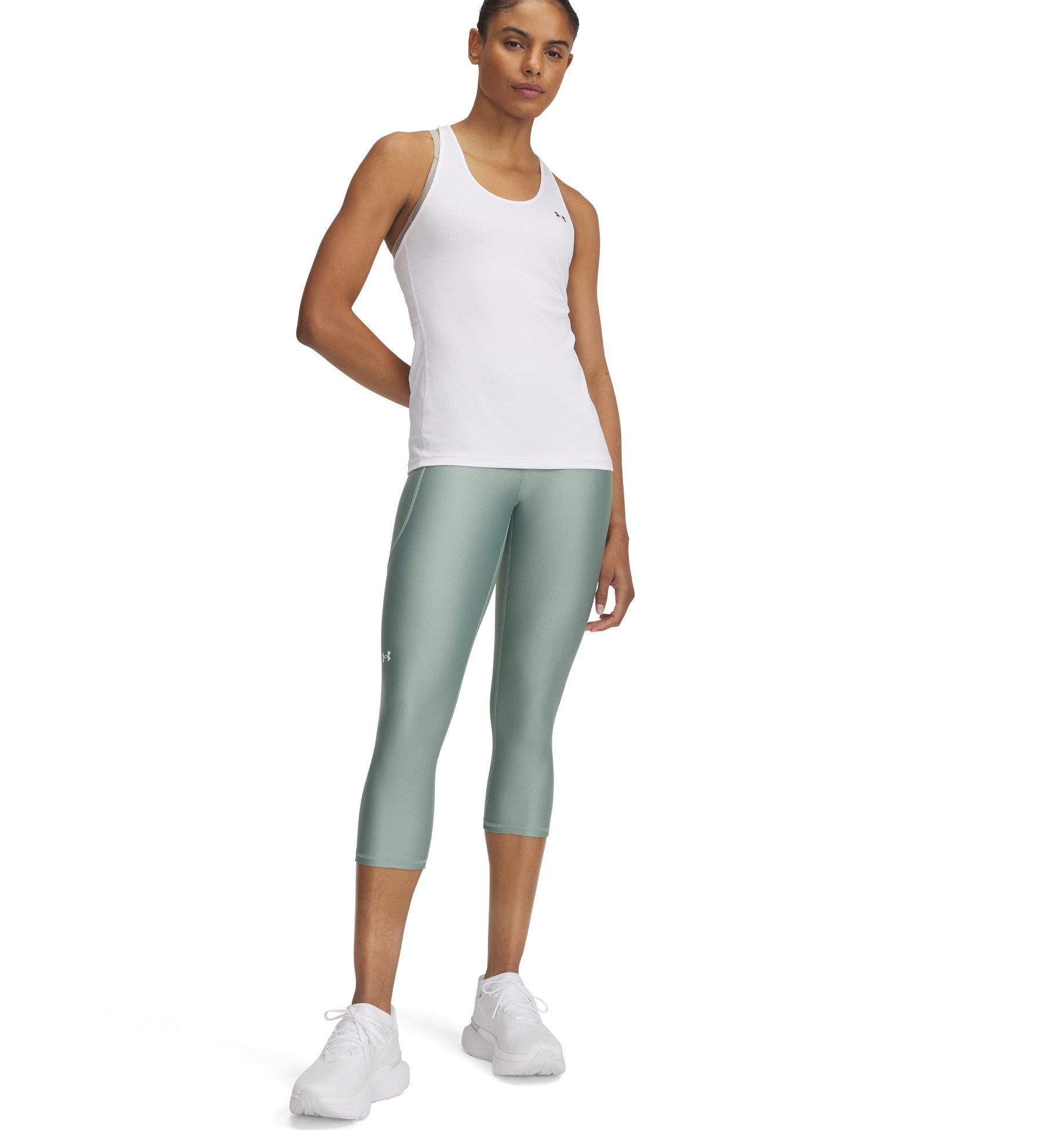 Under Armour® 3/4 legging Tech Perfect voor de warme dagen. Houdt je koel en droog.