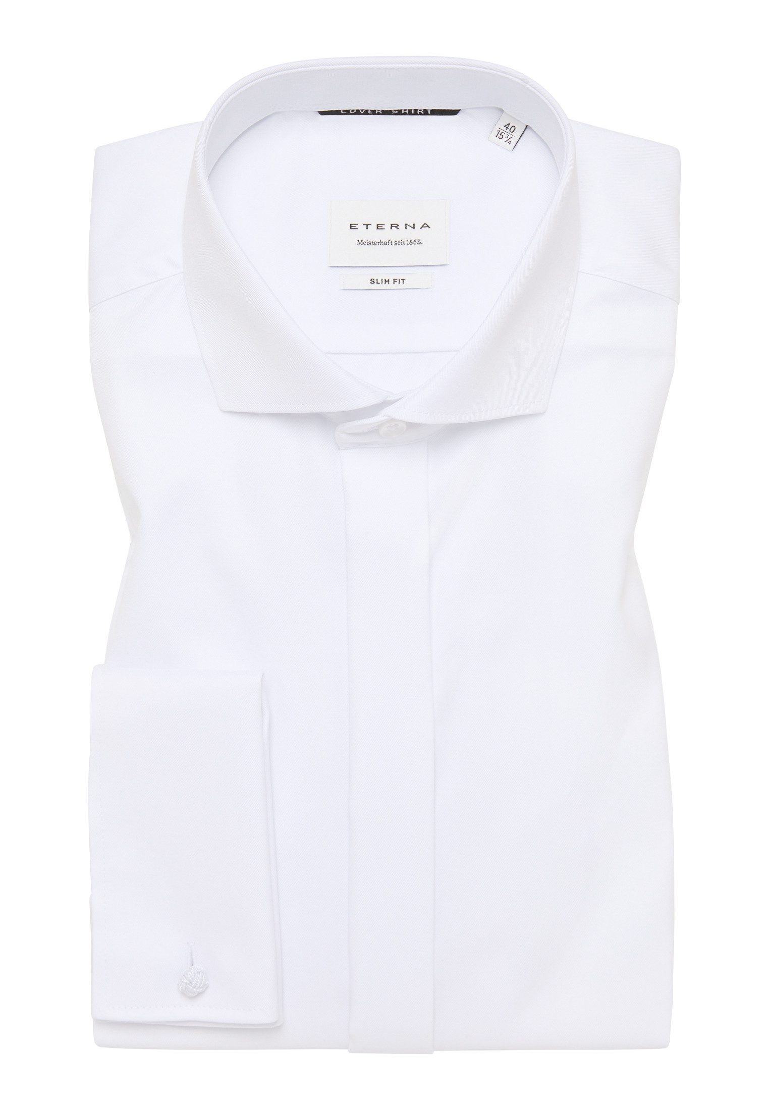 Eterna Overhemd met lange mouwen Slim fit NON IRON (strijkvrij)