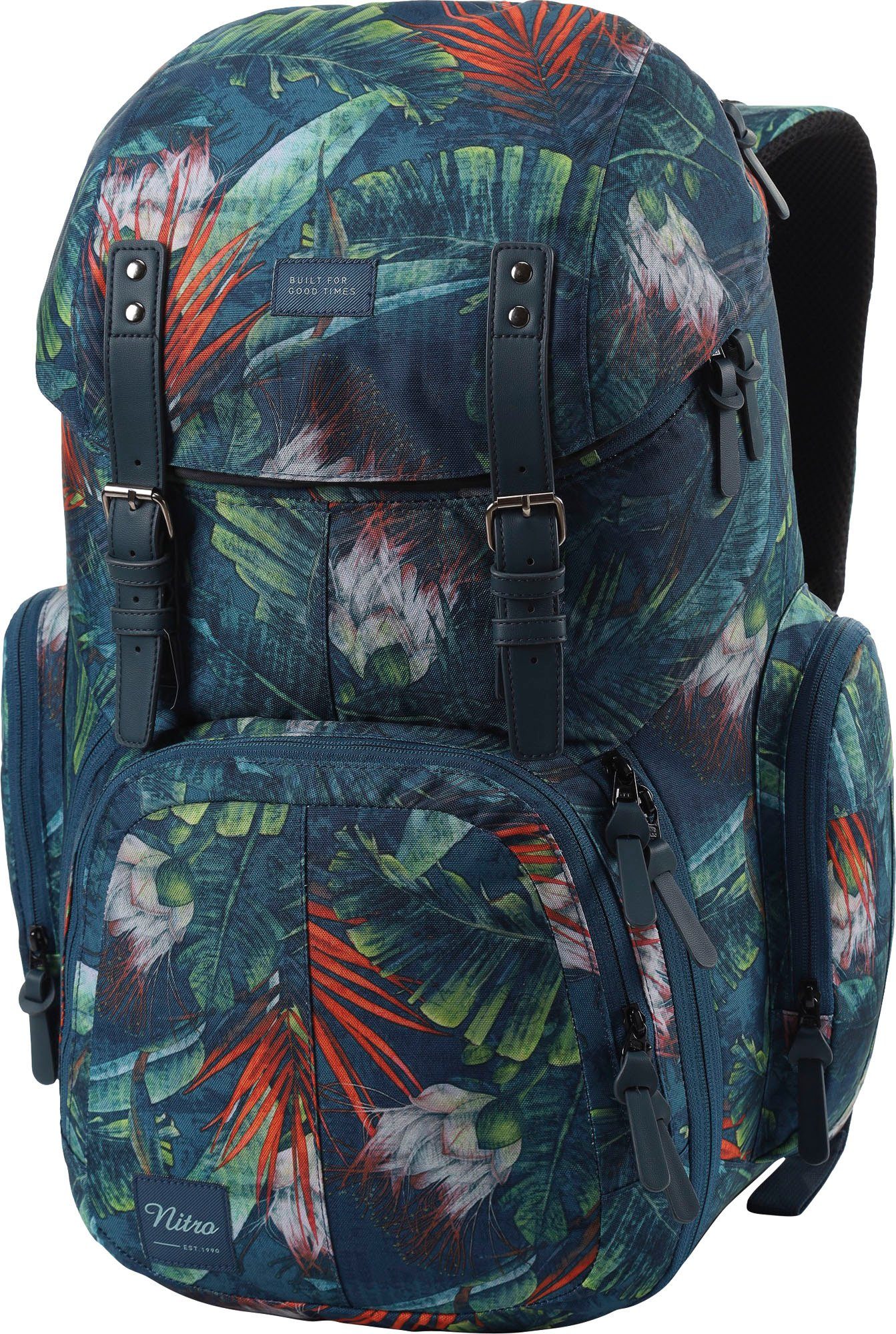 NITRO Laptoprugzak Weekendtas Reiserugzak met laptopvak, schoolrugzak, wanderrugzak