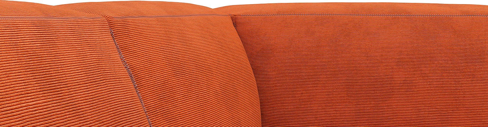 FLEXLUX Hoekbank Lucera, super comfortabel door hoogwaardige zitconstructie met koudschuim