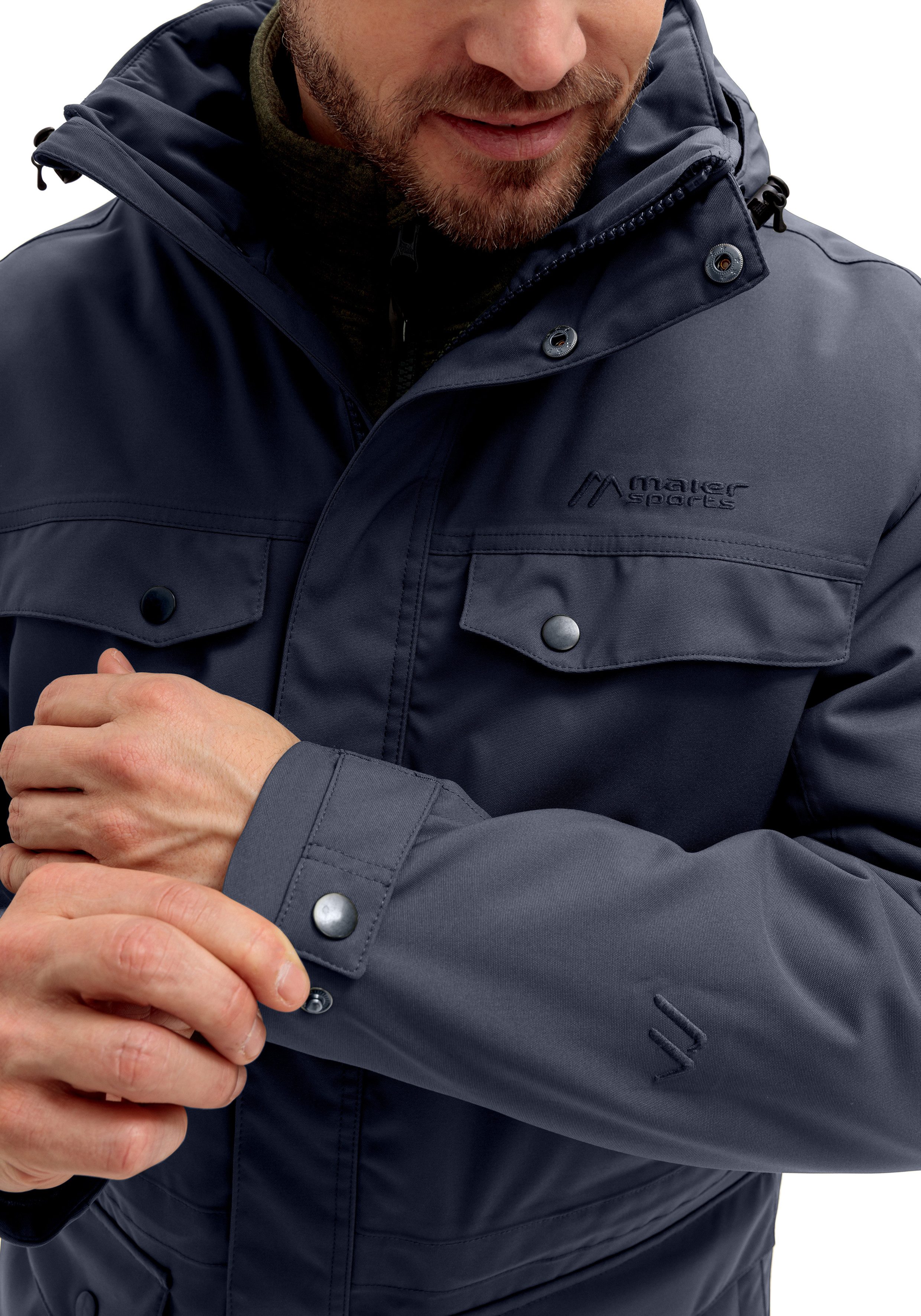 Maier Sports Functioneel jack KNUTH Heren outdoorjacke, wind/waterdichte jacke, mTHERM isolatie