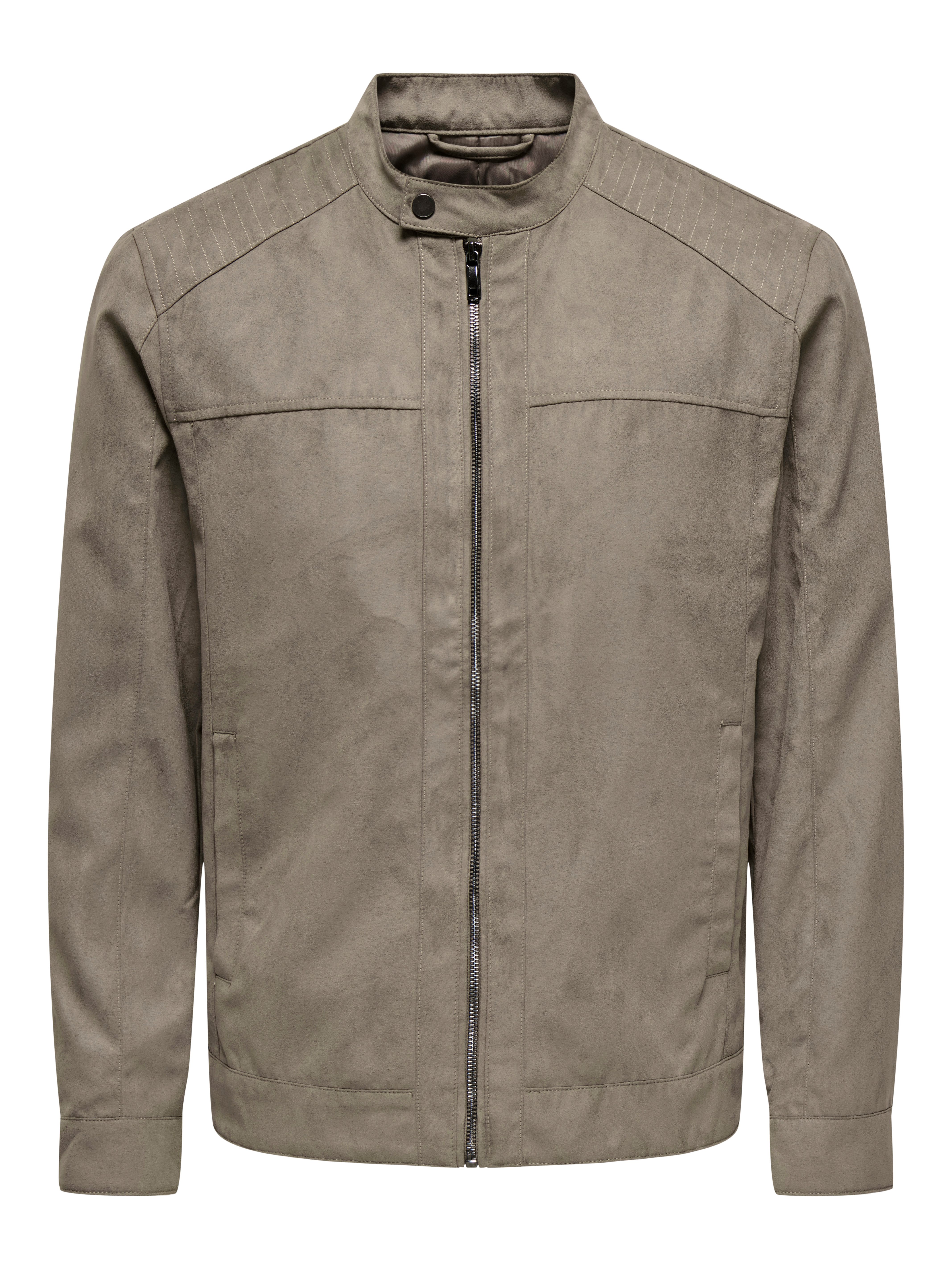 ONLY & SONS Bomberjack ONSMIKE FAKE SUEDE JACKET OTW
