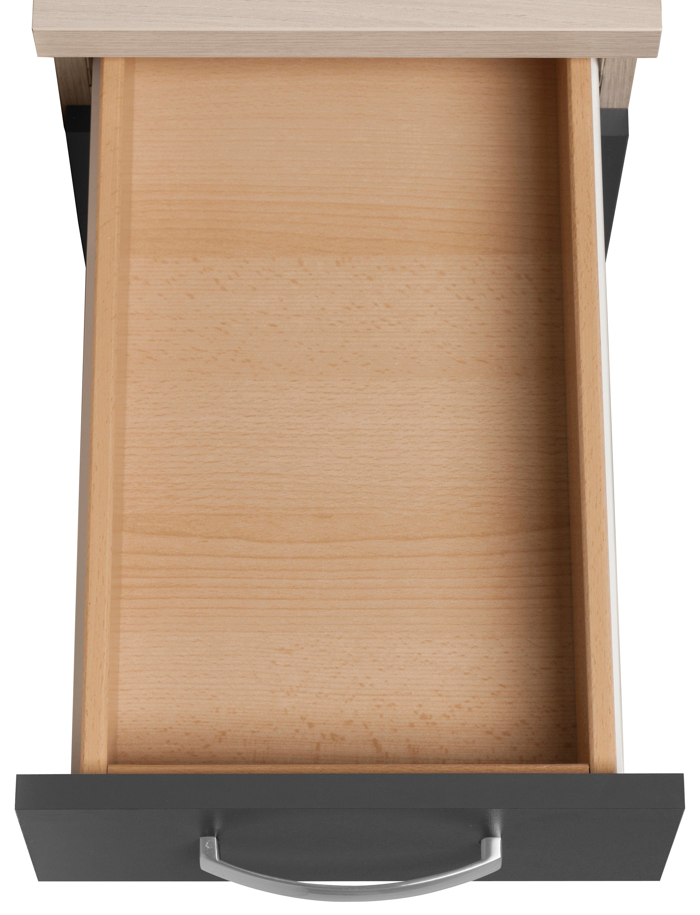 OPTIFIT Onderkast Faro , met metalen handgrepen, breedte 30 cm