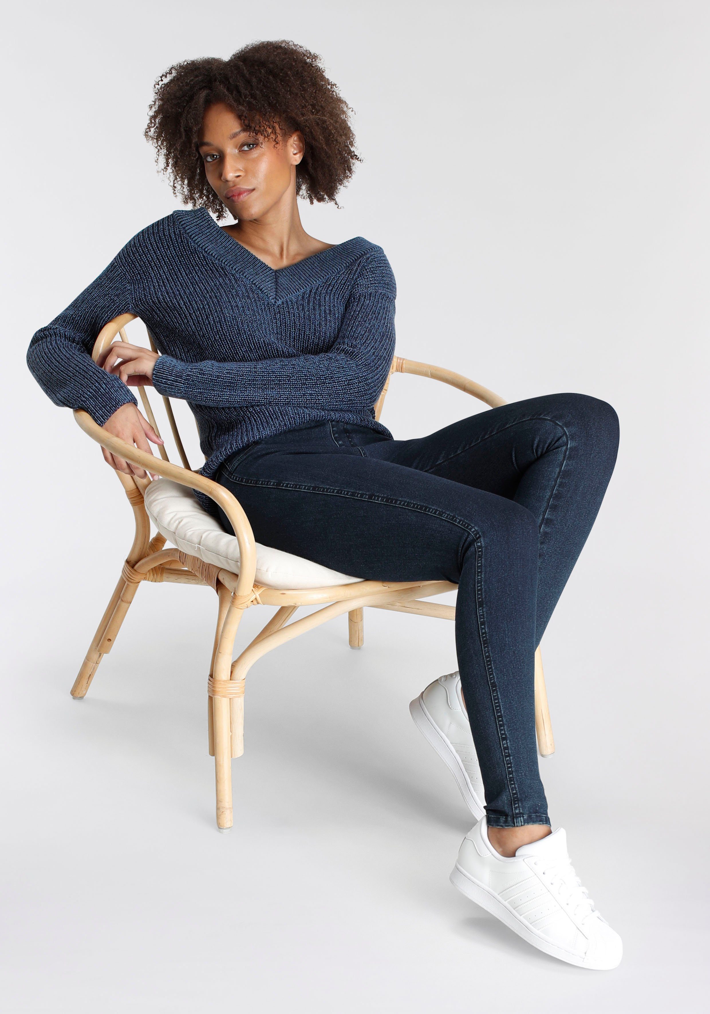 Arizona Jeggings 360 graden elastisch extra-strak gesneden pasvorm, hoge taille