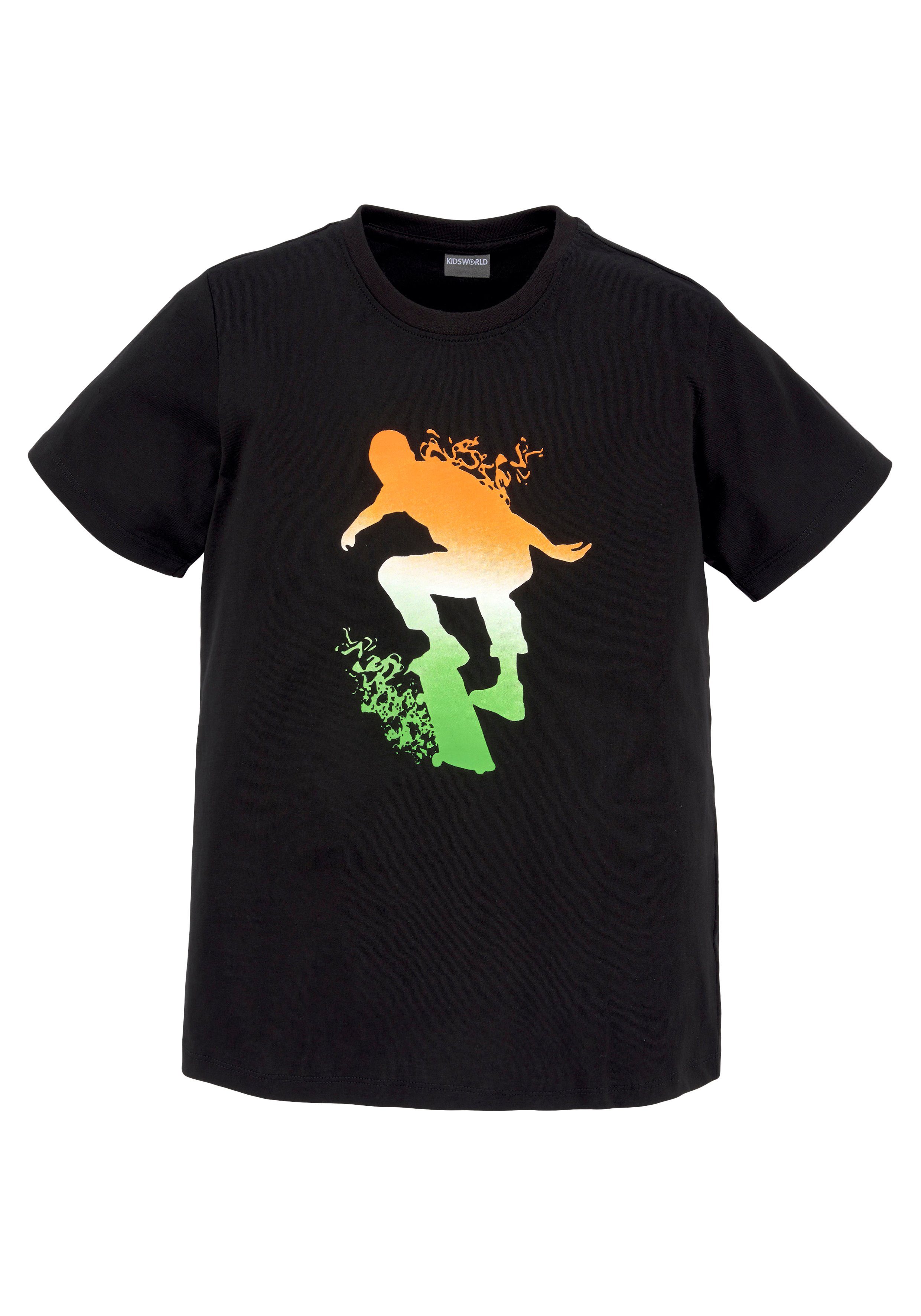 KIDSWORLD T-shirt Skating Print snel gevonden | OTTO | T-Shirts