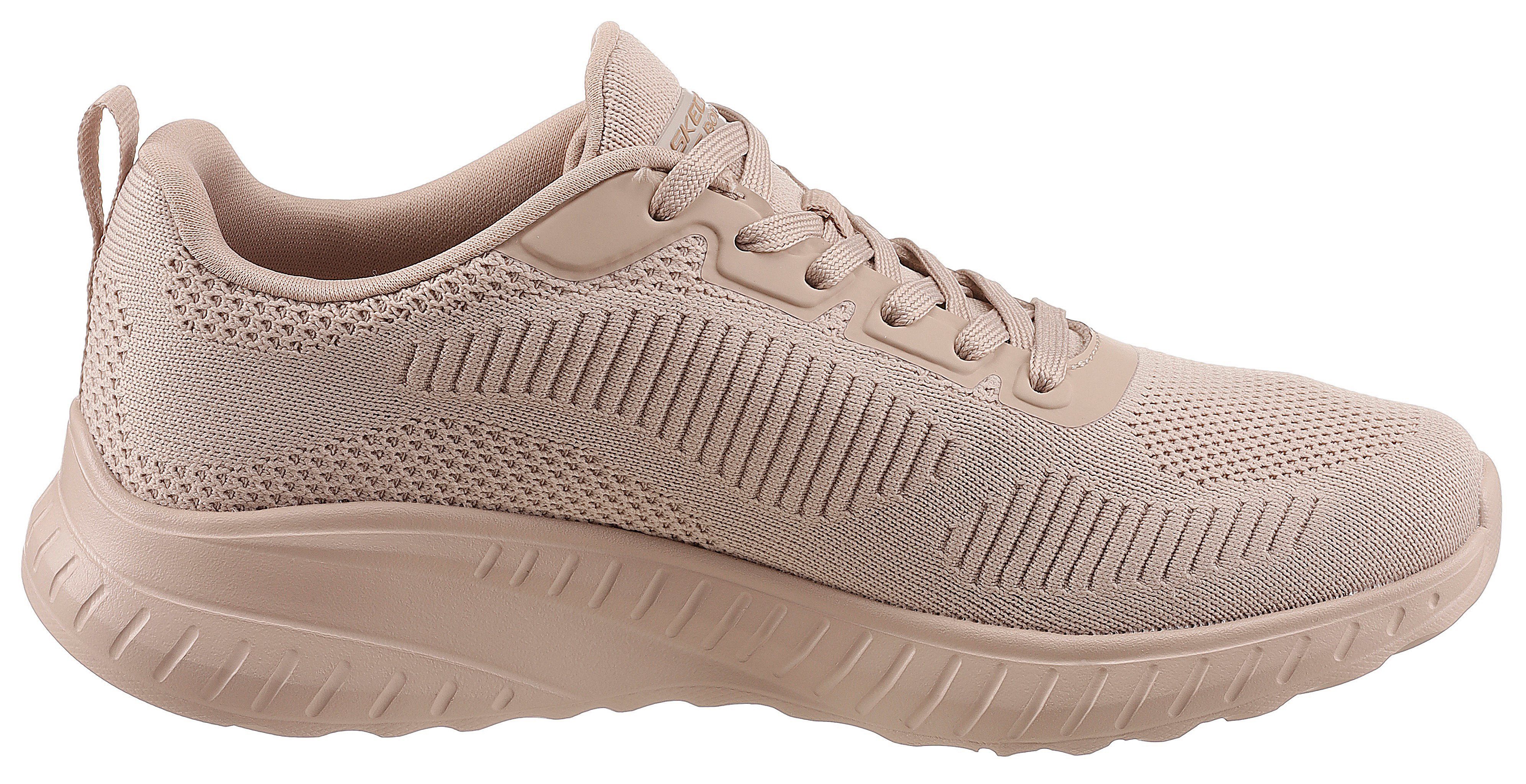 Skechers Sneakers BOBS SQUAD CHAOS FACE OFF , Vrijetijdsschoen, lage schoen, veterschoen met comfort binnenschoen