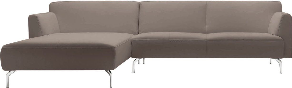OTTO Creation BY ROLF BENZ Hoekbank CR.446 in een minimalistische, gewichtloze look, breedte 317 cm , hoekbanken, Longchair links