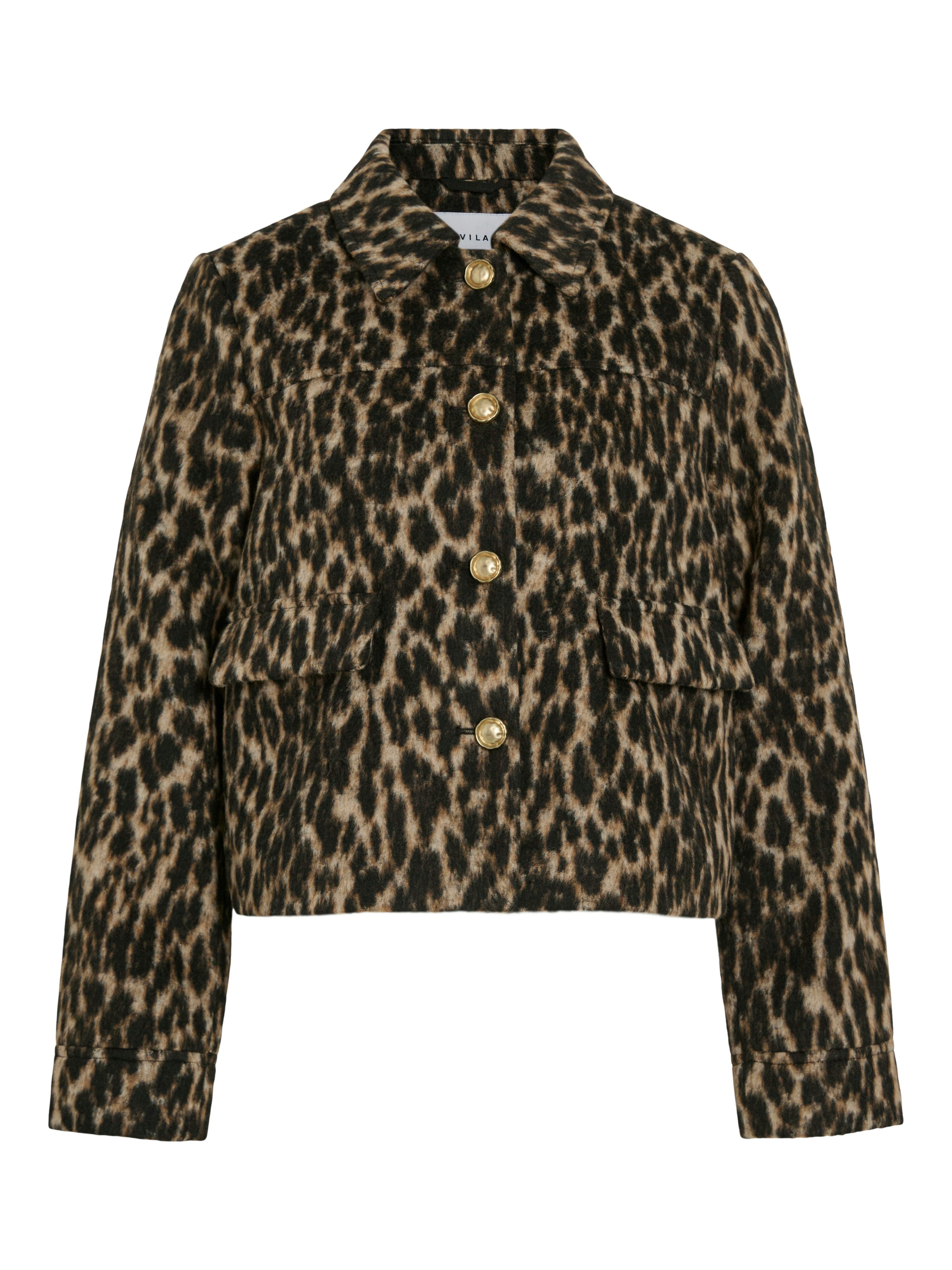 Vila Gewatteerde jas VISIMBA L/S SHORT JACKET
