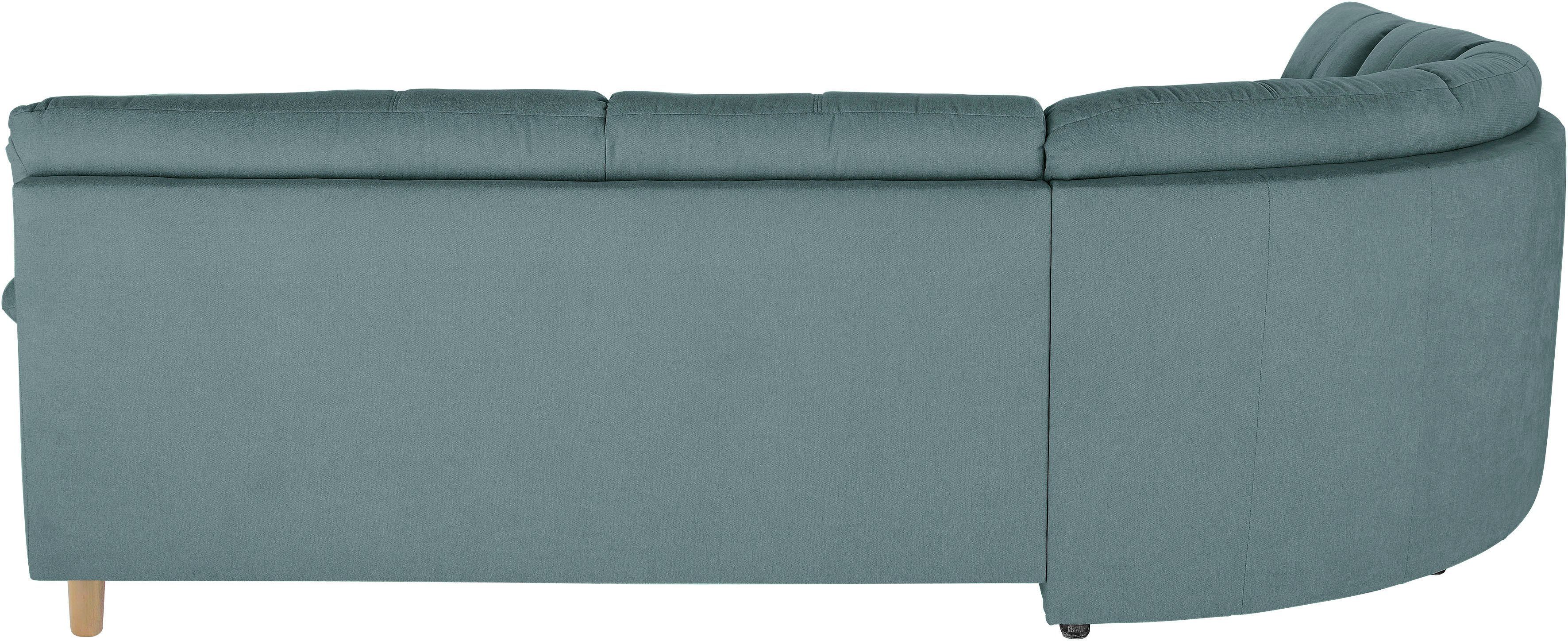 TRENDMANUFAKTUR Hoekbank Cecilia, Italiaans design, modern en comfortabel, L-vorm