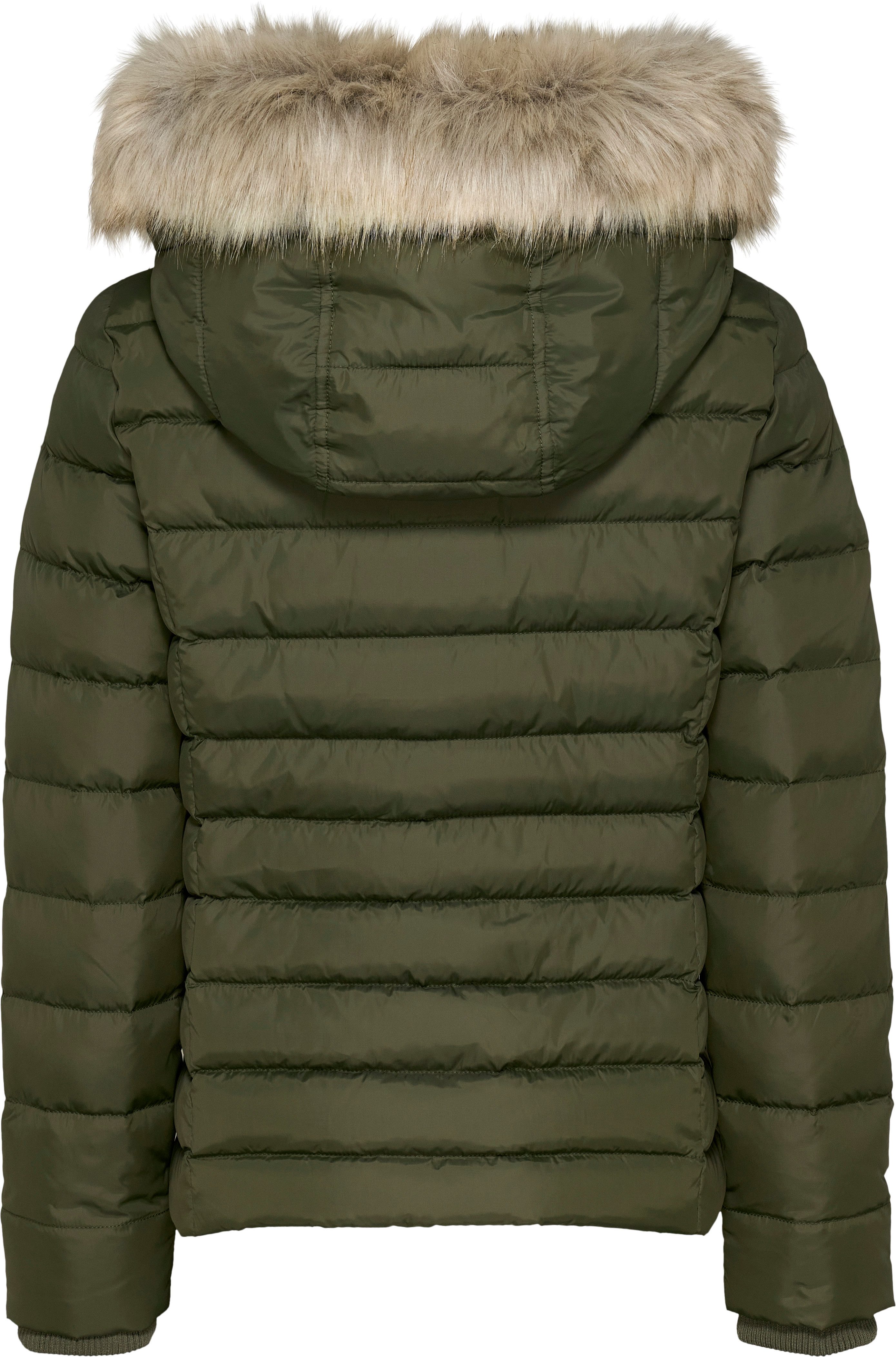 TOMMY JEANS Gewatteerde jas TJW BASIC HOODED DOWN JACKET EXT