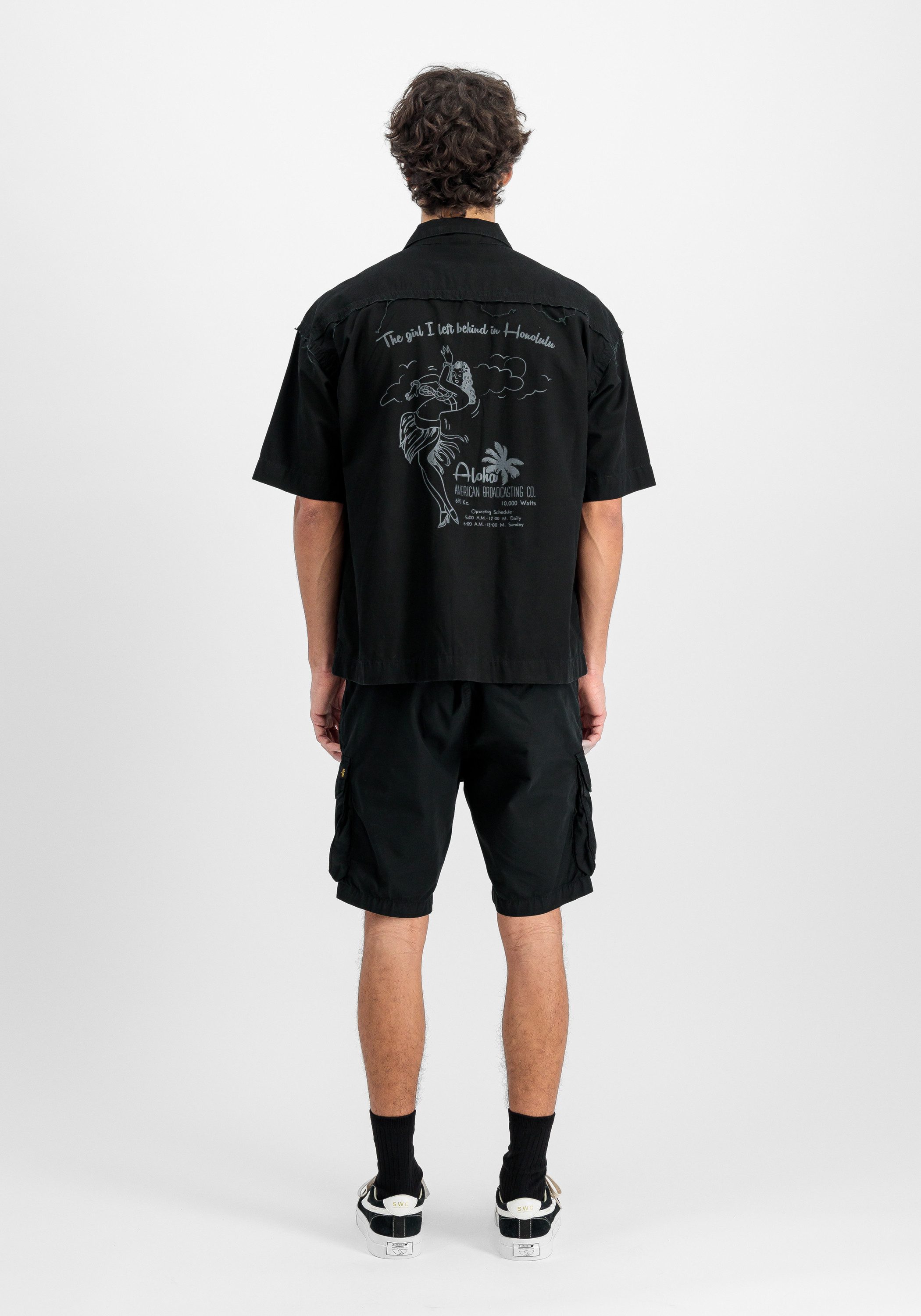 Alpha Industries Shirt met print Alpha Industries Men - Shirts Aloha Safari Shirt