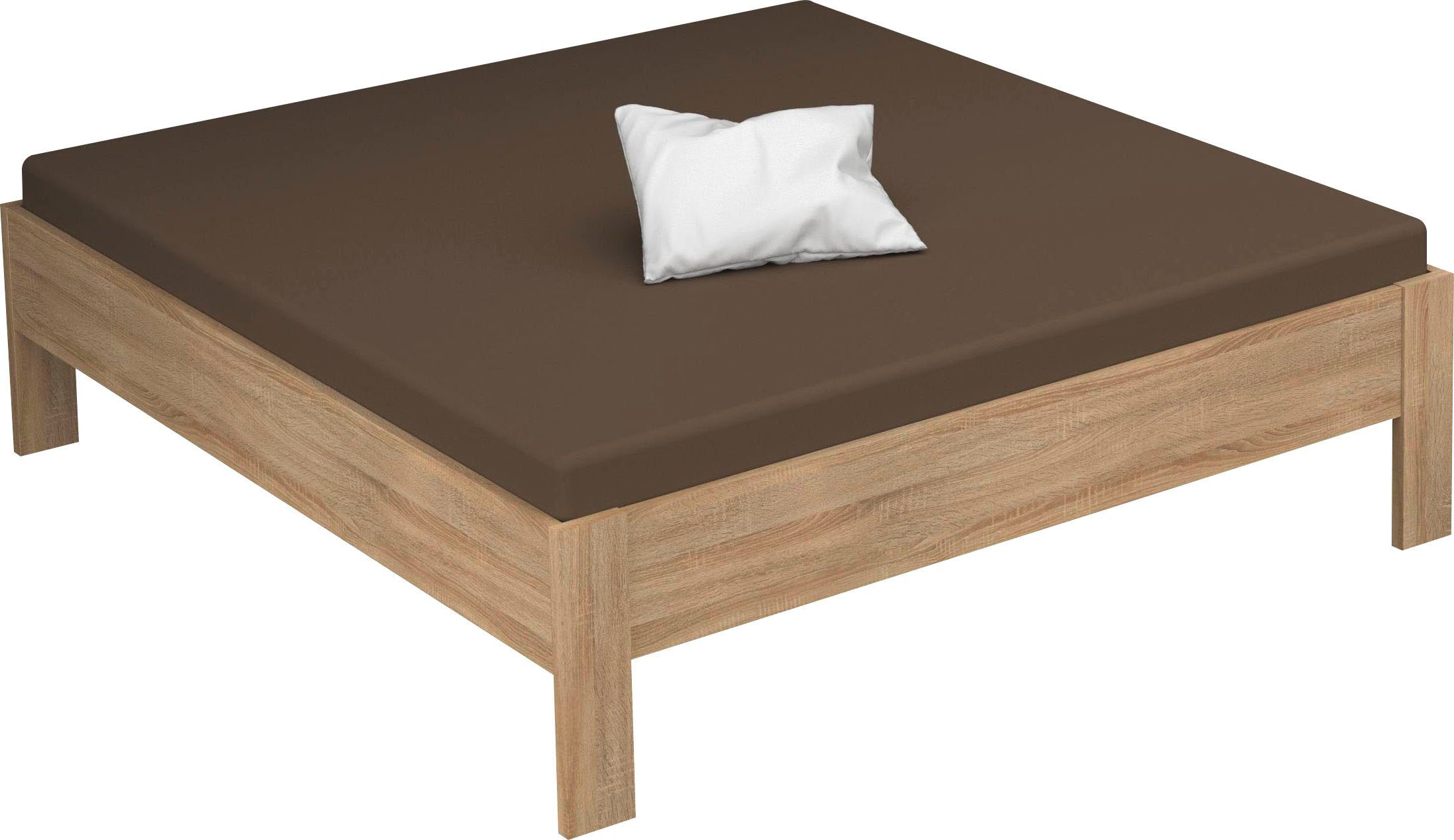 rauch Futonbed Aditio Hoofdbord weefstof met afgezette opstaande naad