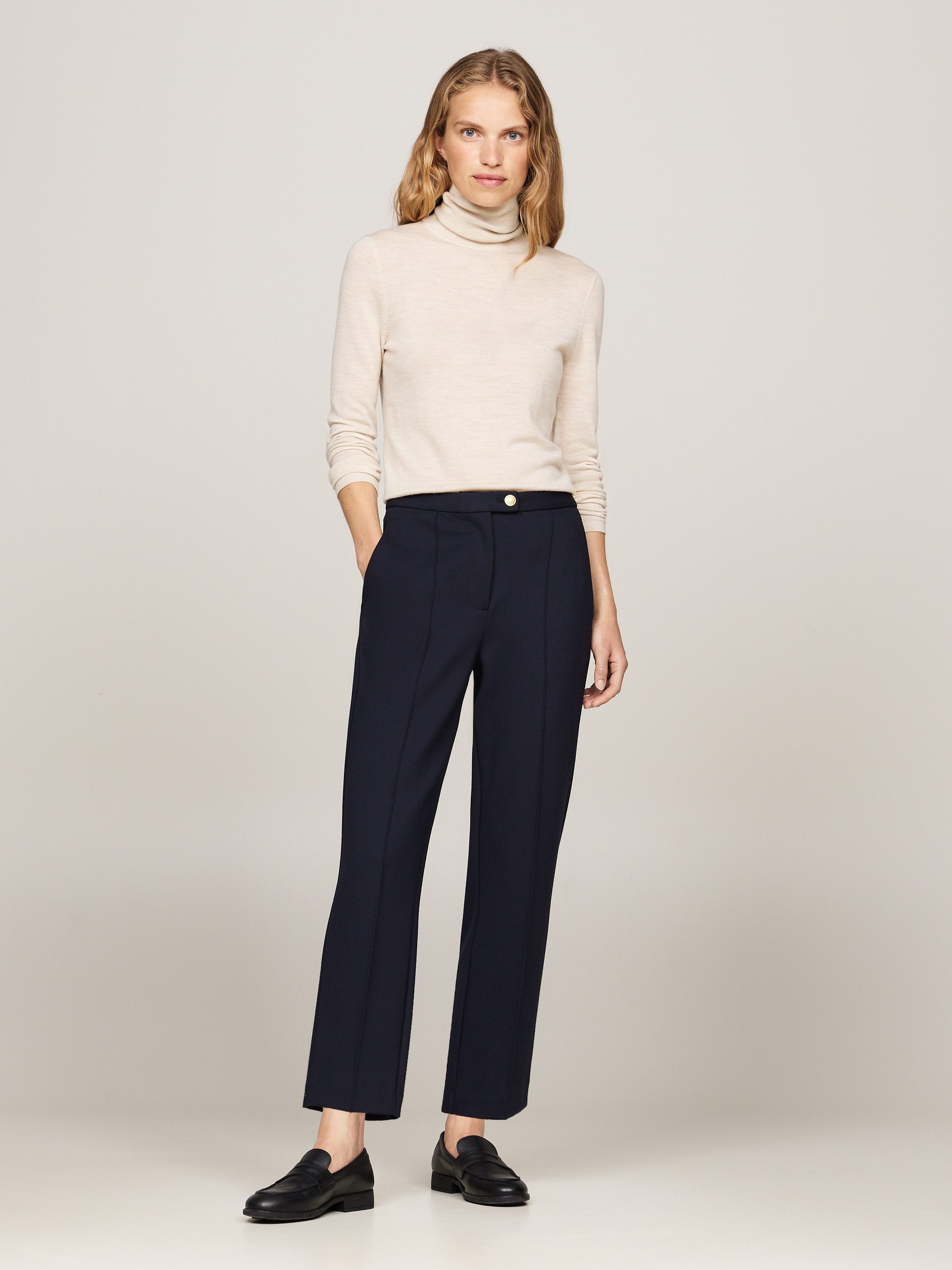 Tommy Hilfiger Geweven broek PUNTO SLIM STRAIGHT PANT