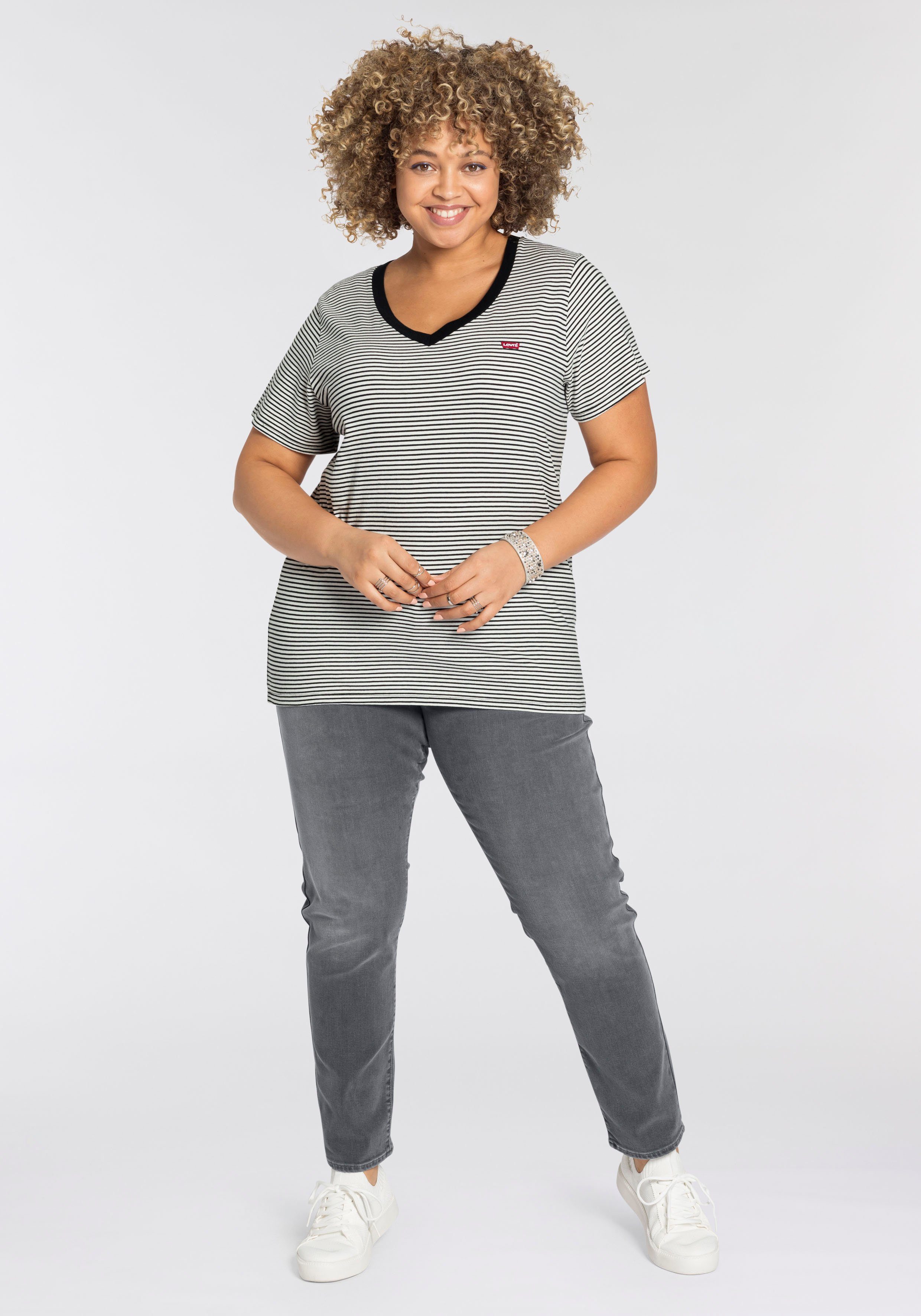 Levi's® Plus Shirt met korte mouwen V NECK TEE