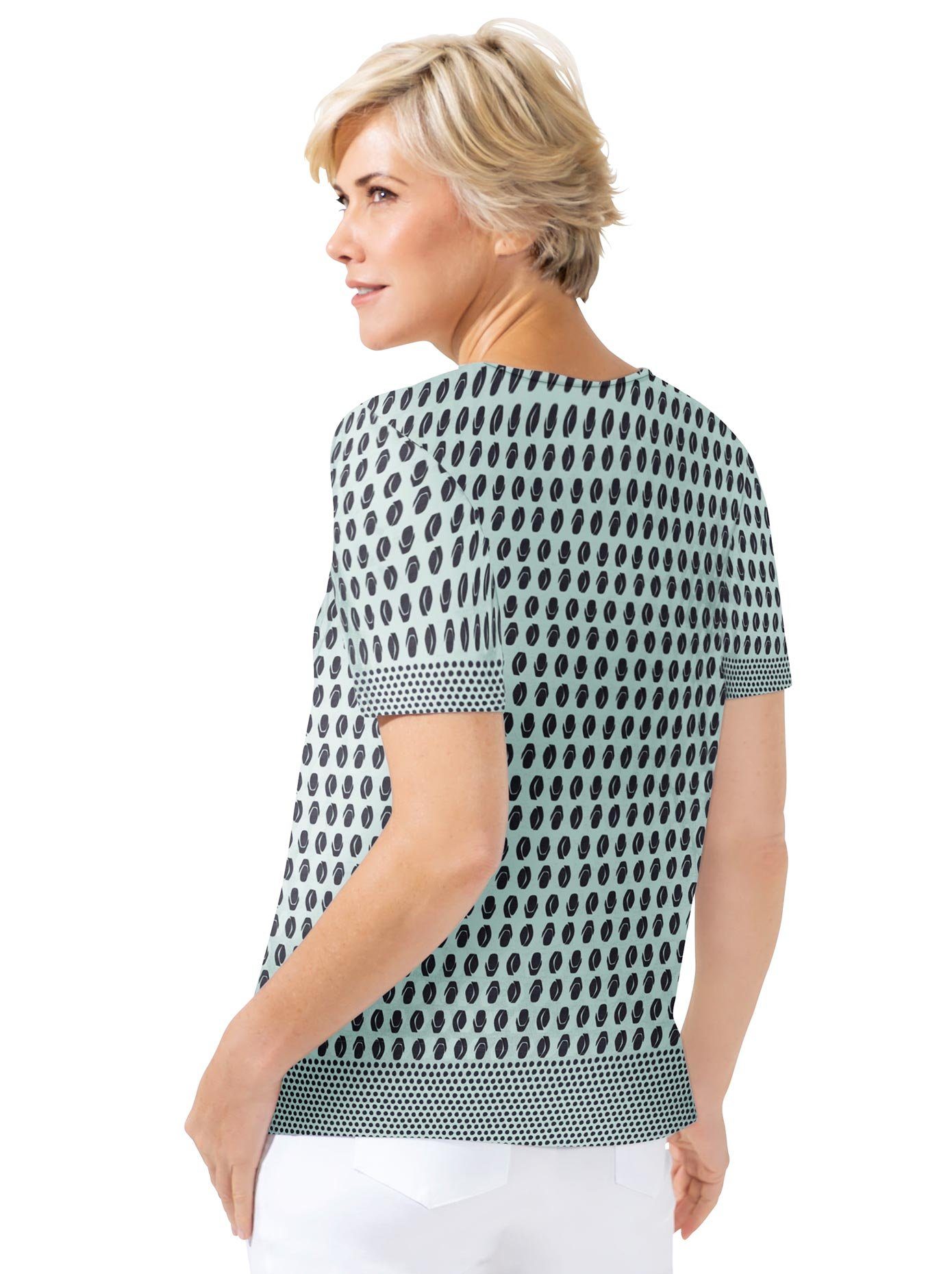 Classic Shirt met ronde hals Shirt (1-delig)