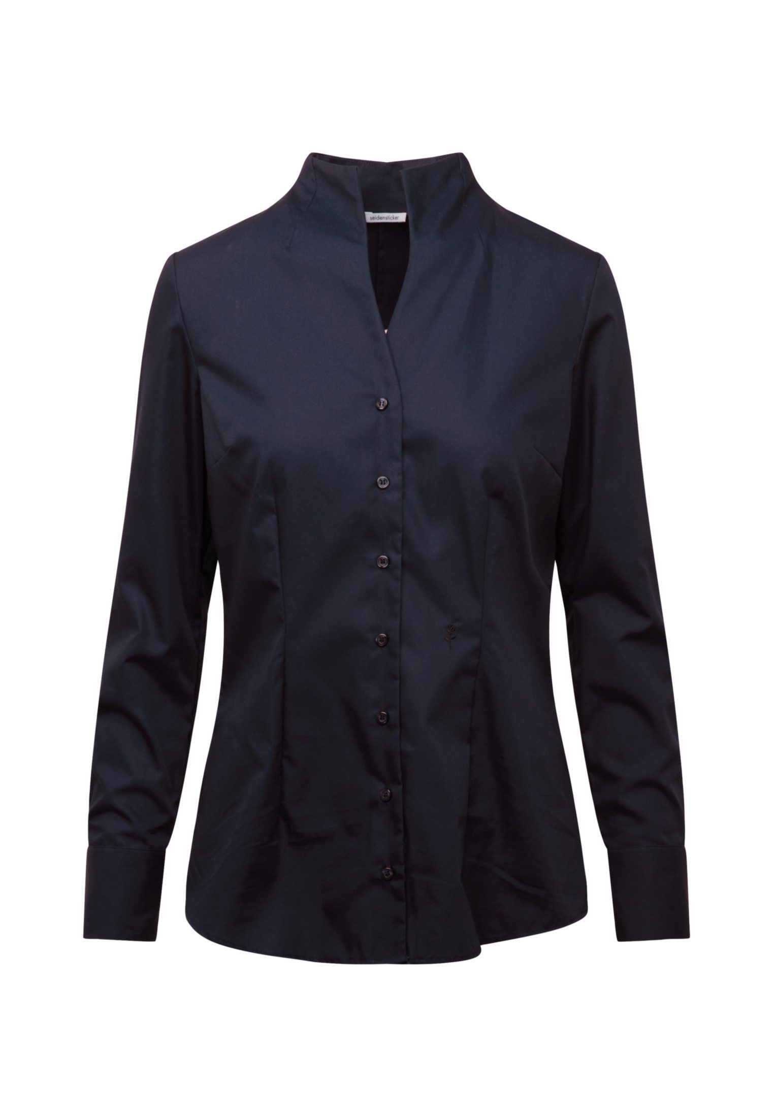 seidensticker Klassieke blouse Zwarte roos