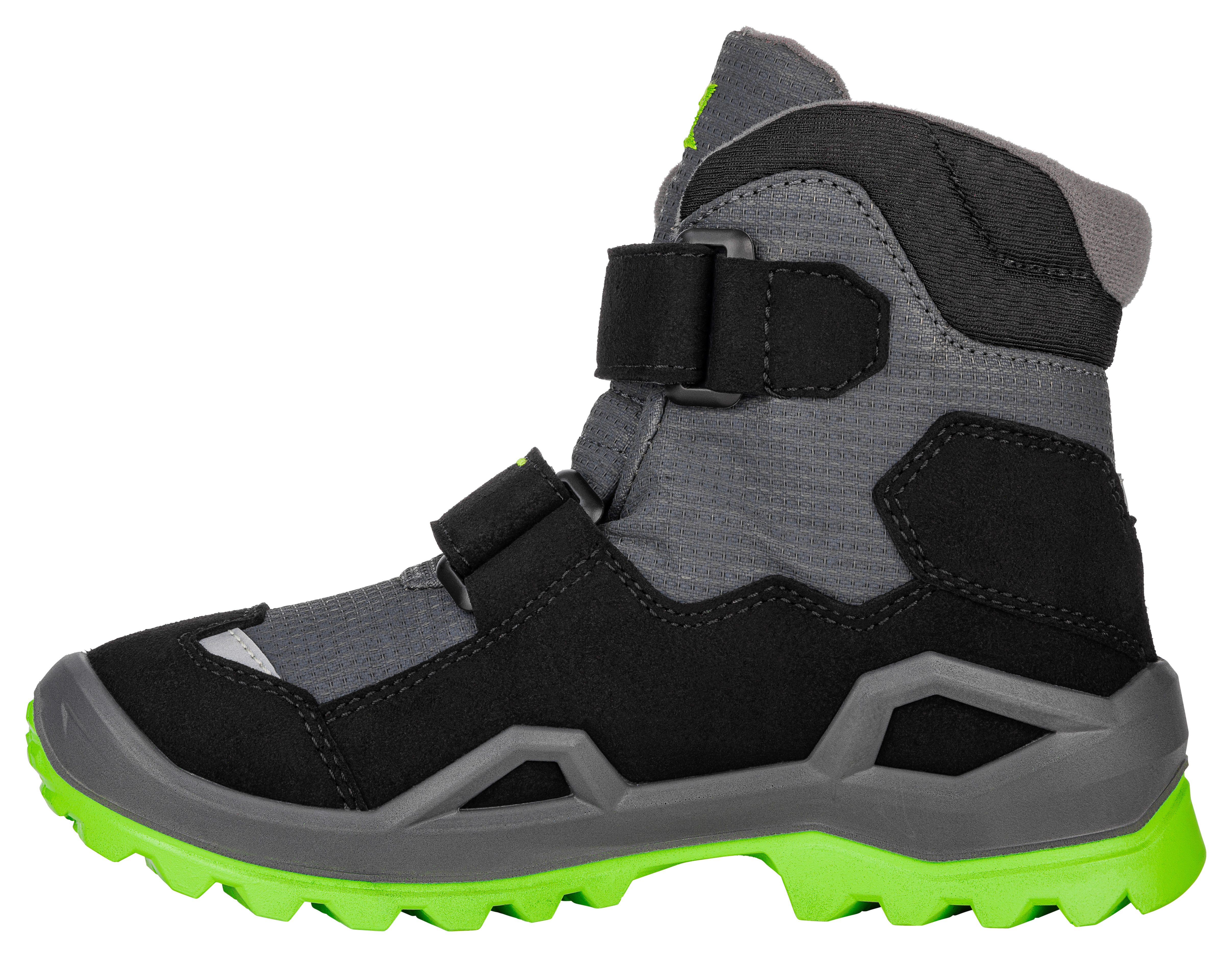 Lowa Winterlaarzen MILO EVO GORE-TEX MID JR waterdicht, gevoerd, met klittenbandsluiting