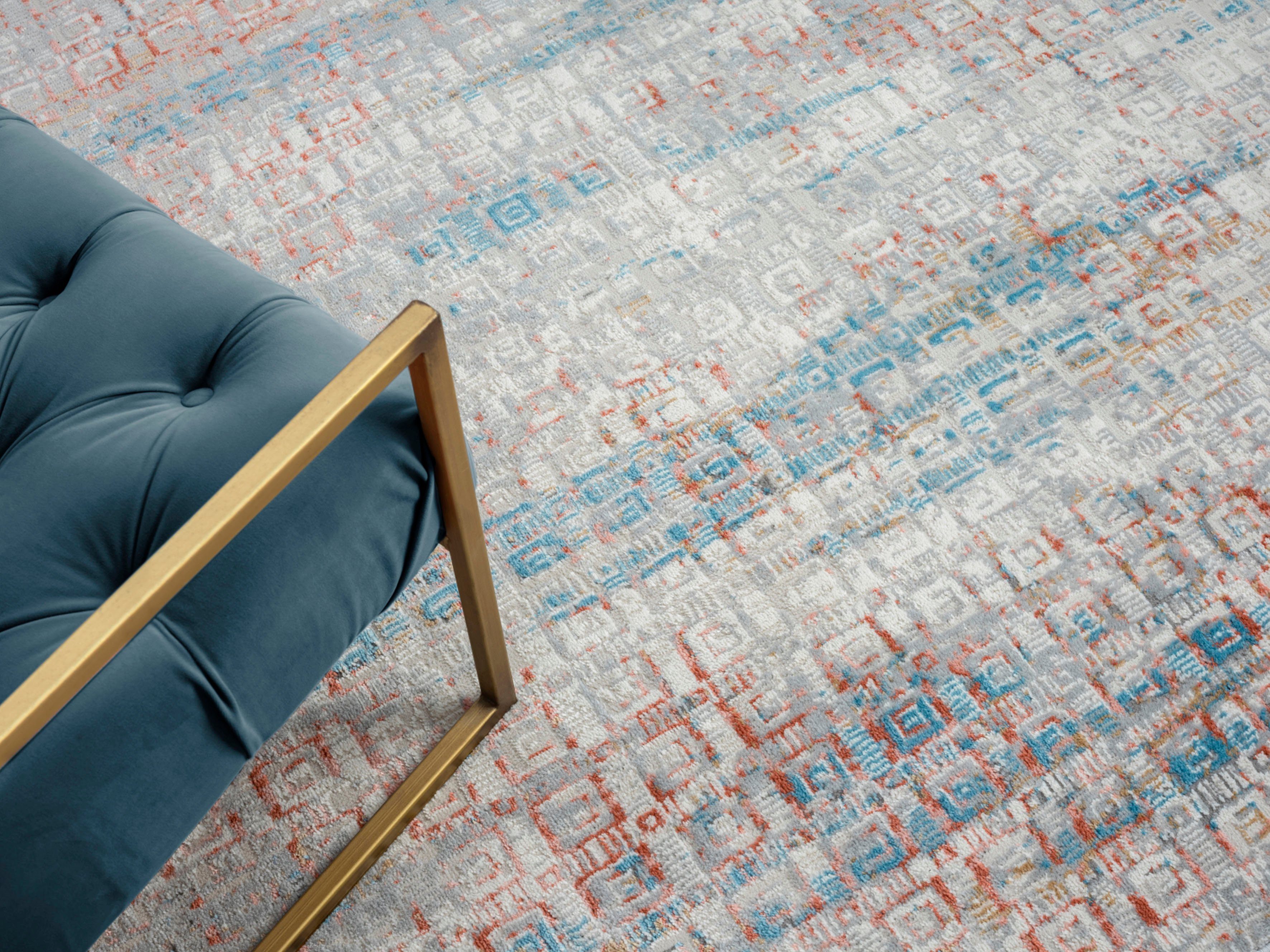 Myflair Möbel & Accessoires Vloerkleed My Roots Kortpolig, retro-ontwerp, bijzonder zacht door microvezel