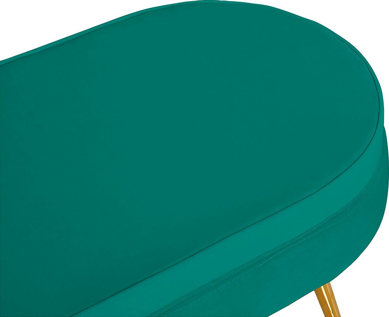 SalesFever Hocker Clam ovaal, breedte 99 cm