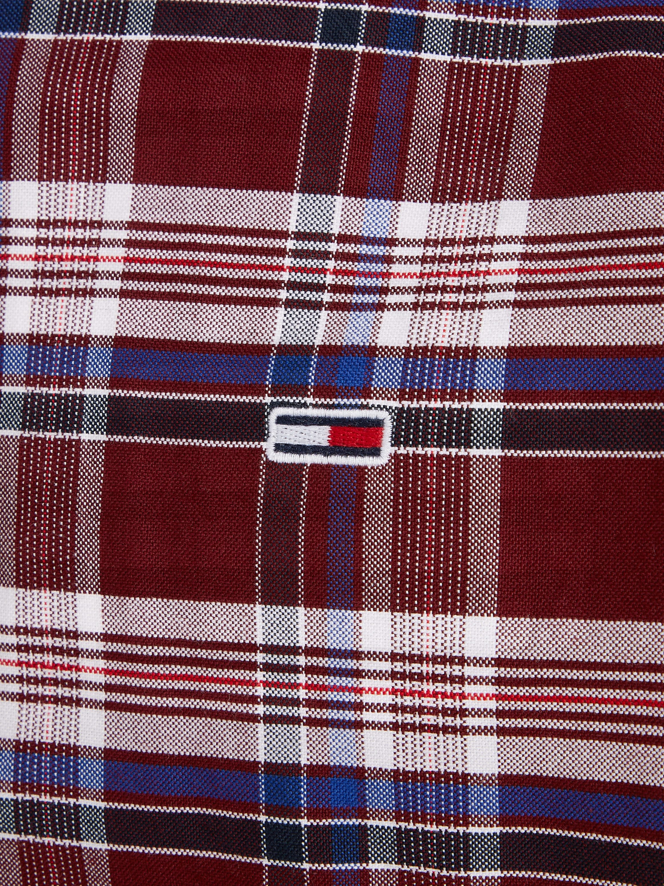 TOMMY JEANS Geruit overhemd TJM REG OXFORD CHECK SHIRT