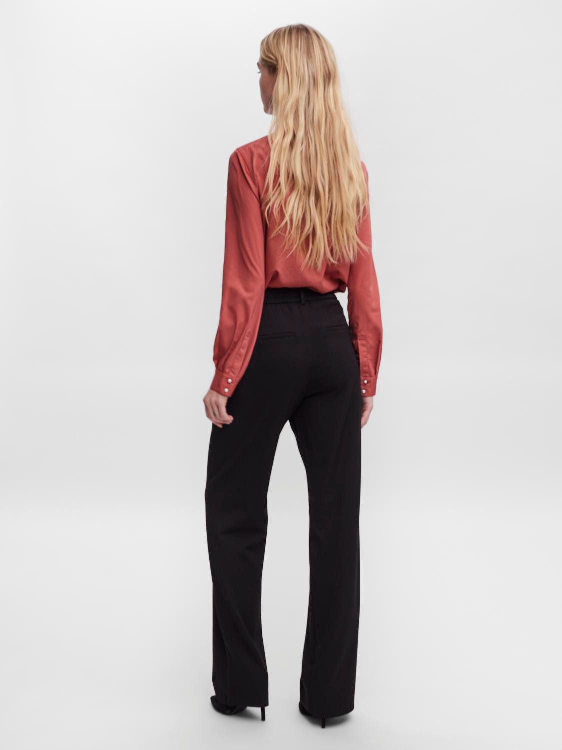 Vero Moda Pantalon VMMAYA MR STRAIGHT SOLID PANT
