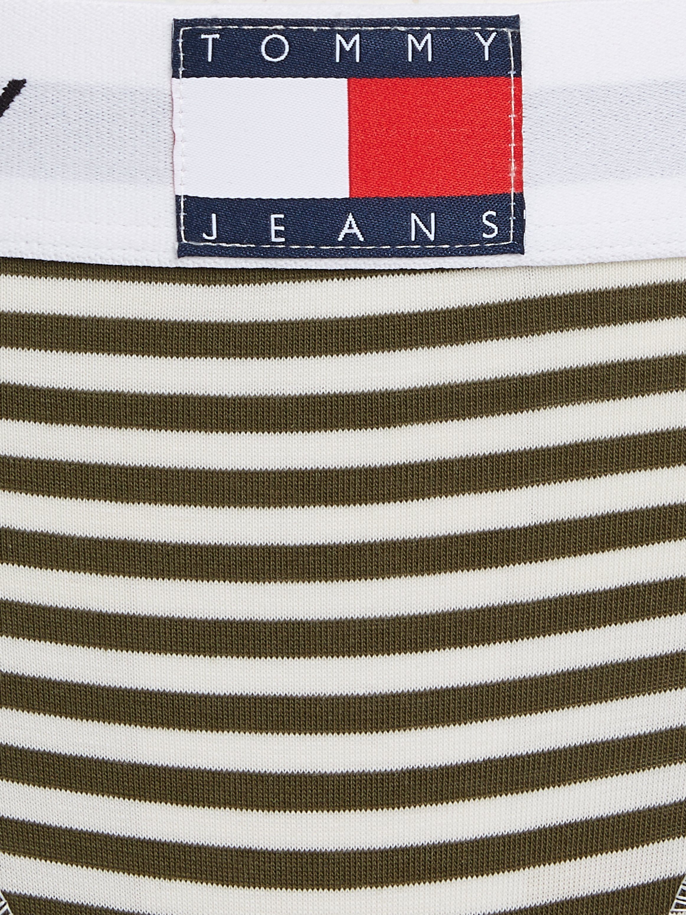 Tommy Hilfiger Underwear Slip THONG PRINT (EXT SIZES) in streeppatroon logo-inscriptie