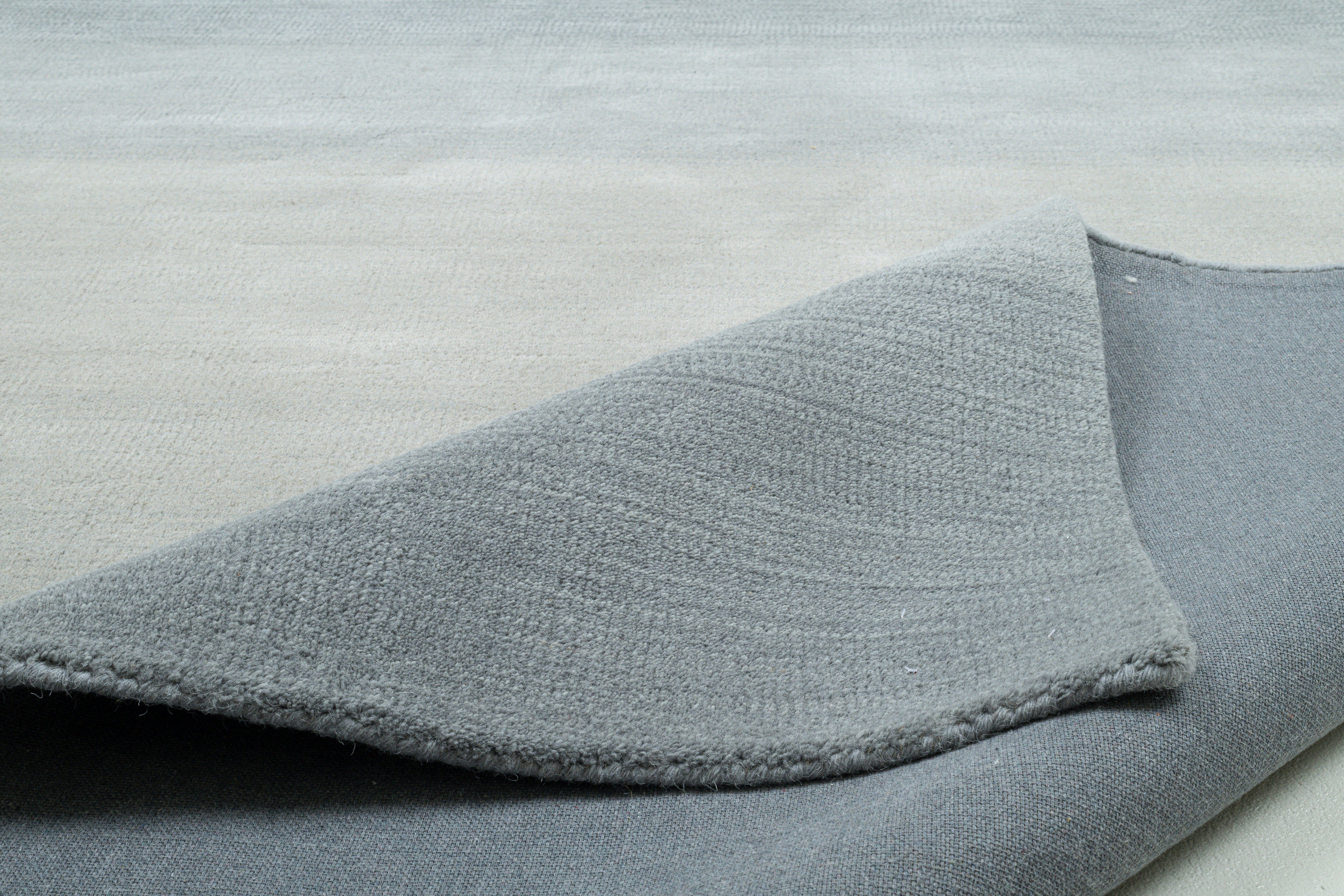 my home Wollen kleed Lessach Handgeweven tapijt, met moderne kleurverloop, 100% wol, handgeweven