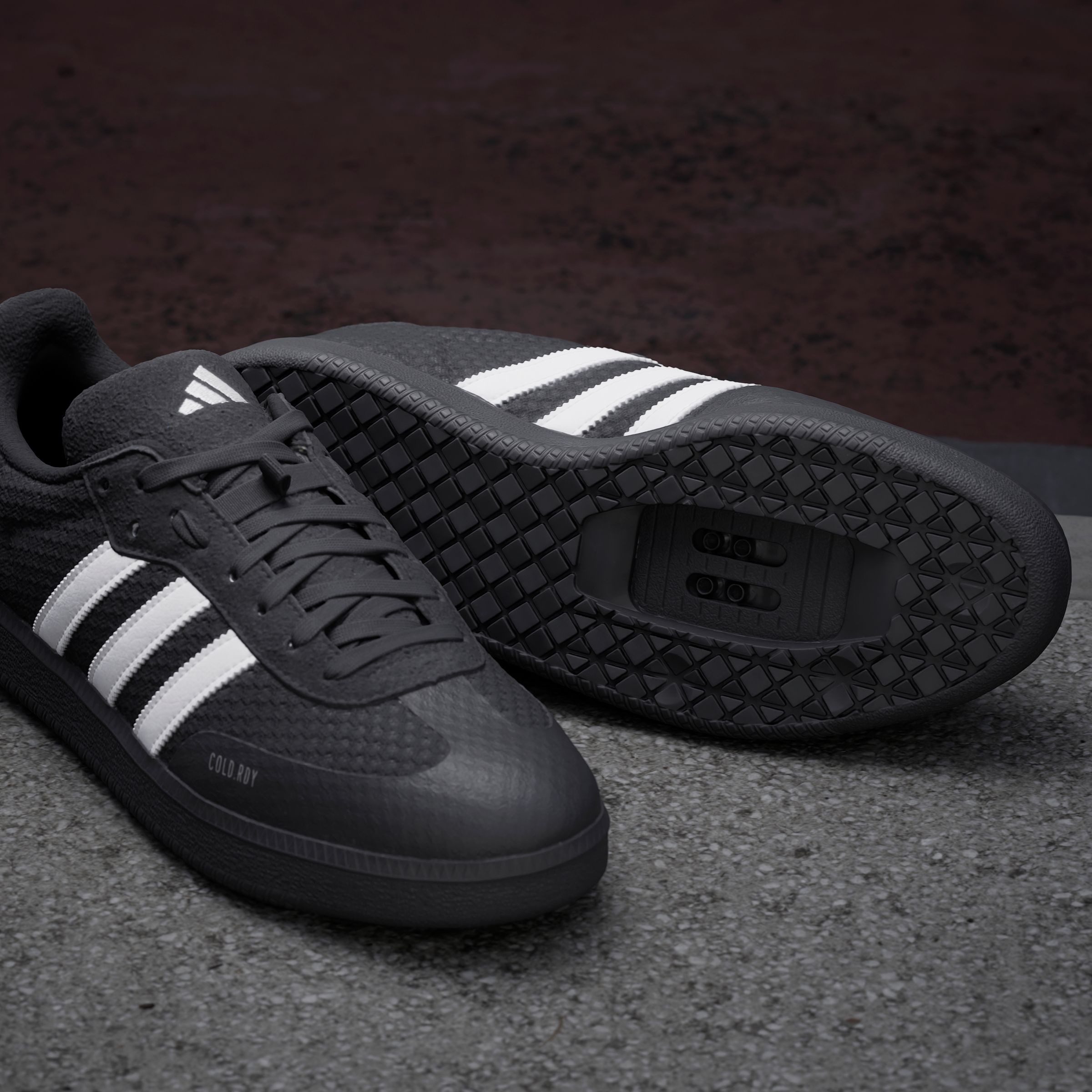 adidas Performance Fietsschoenen VELOSAMBA COLD.RDY geïnspireerd door het ontwerp van de adidas samba