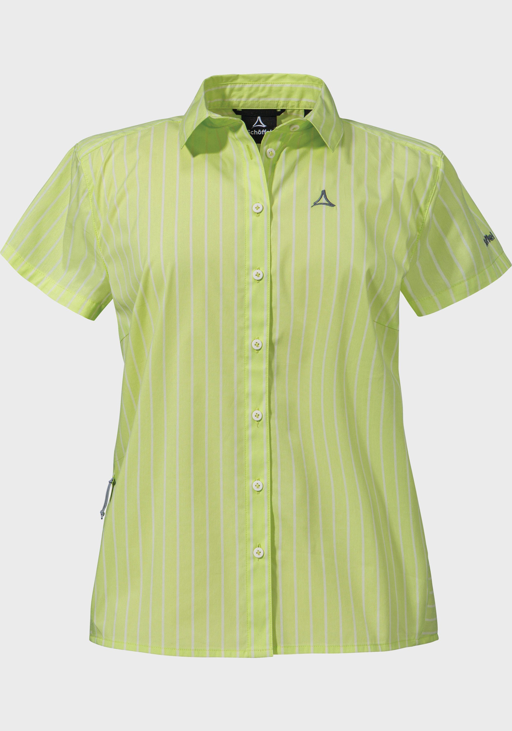 Schöffel Outdoorblouse Blouse Hochalm SH L dames blouses maat 38 groen