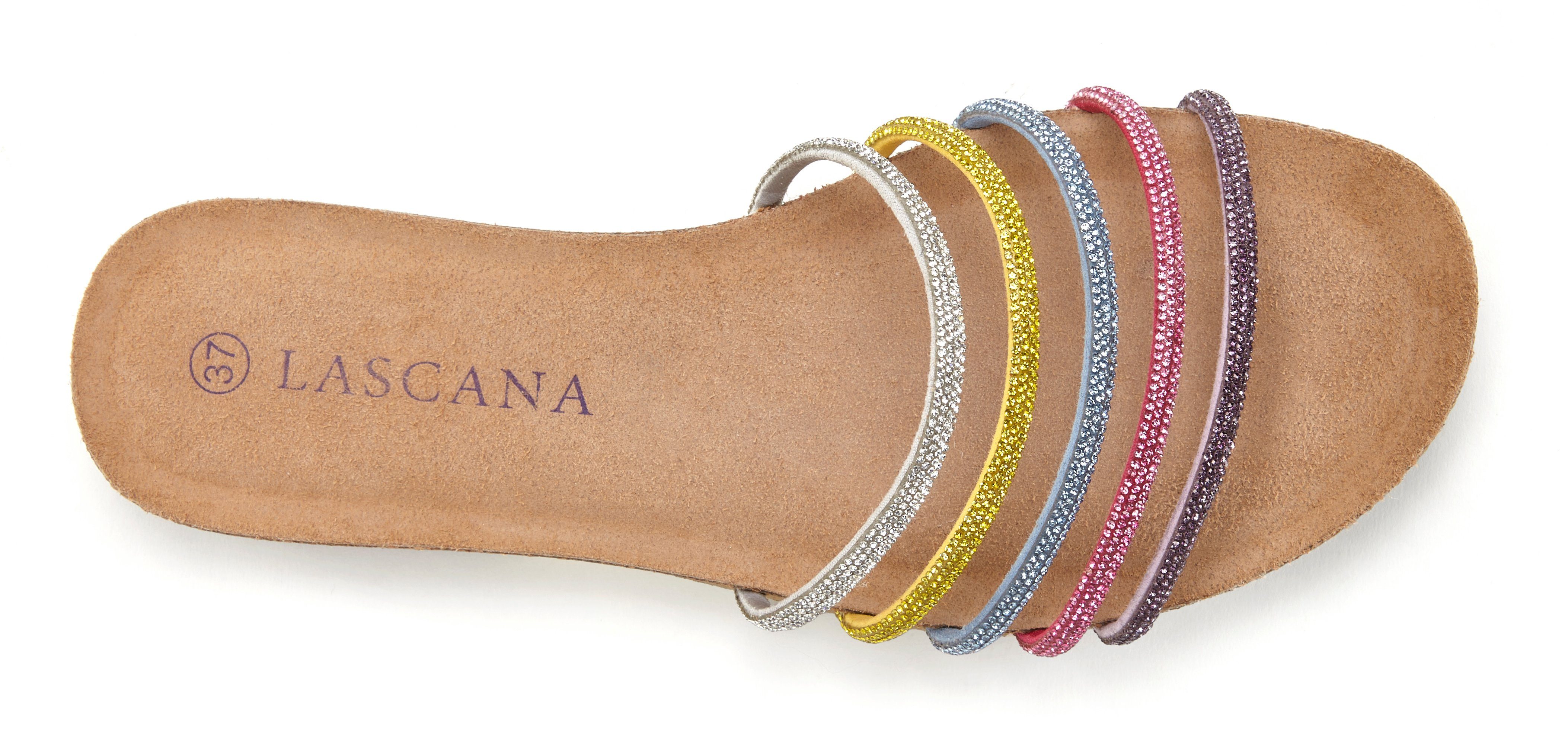 Lascana Slippers Mule, sandaal, open schoen, zomerschoen,