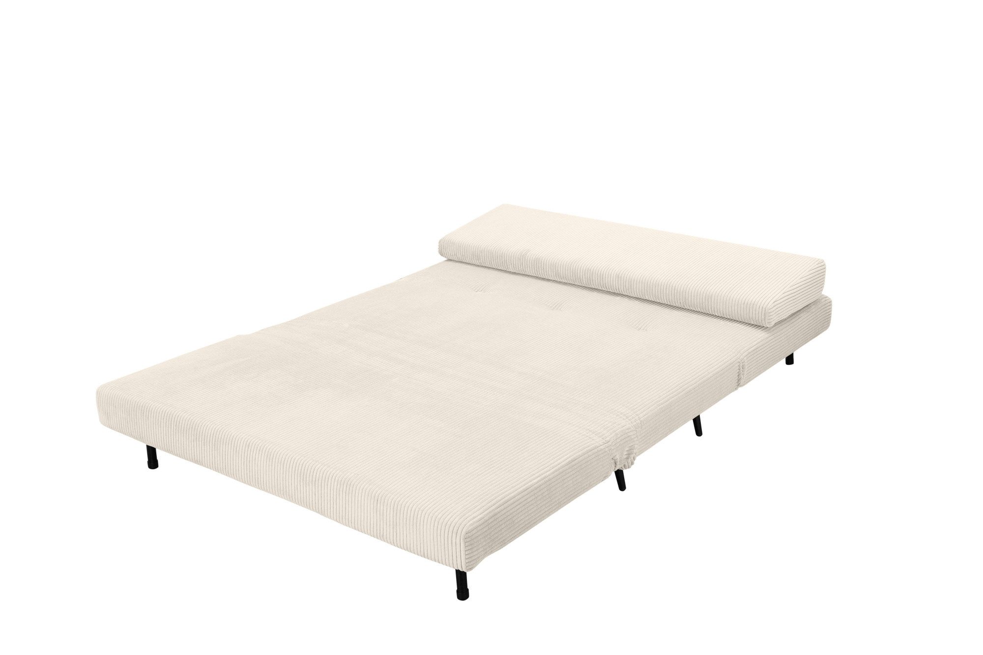 andas Slaapbank LINNEA Daybed met opklapbaar ligoppervlak, in geweven stof, velours, corduroy