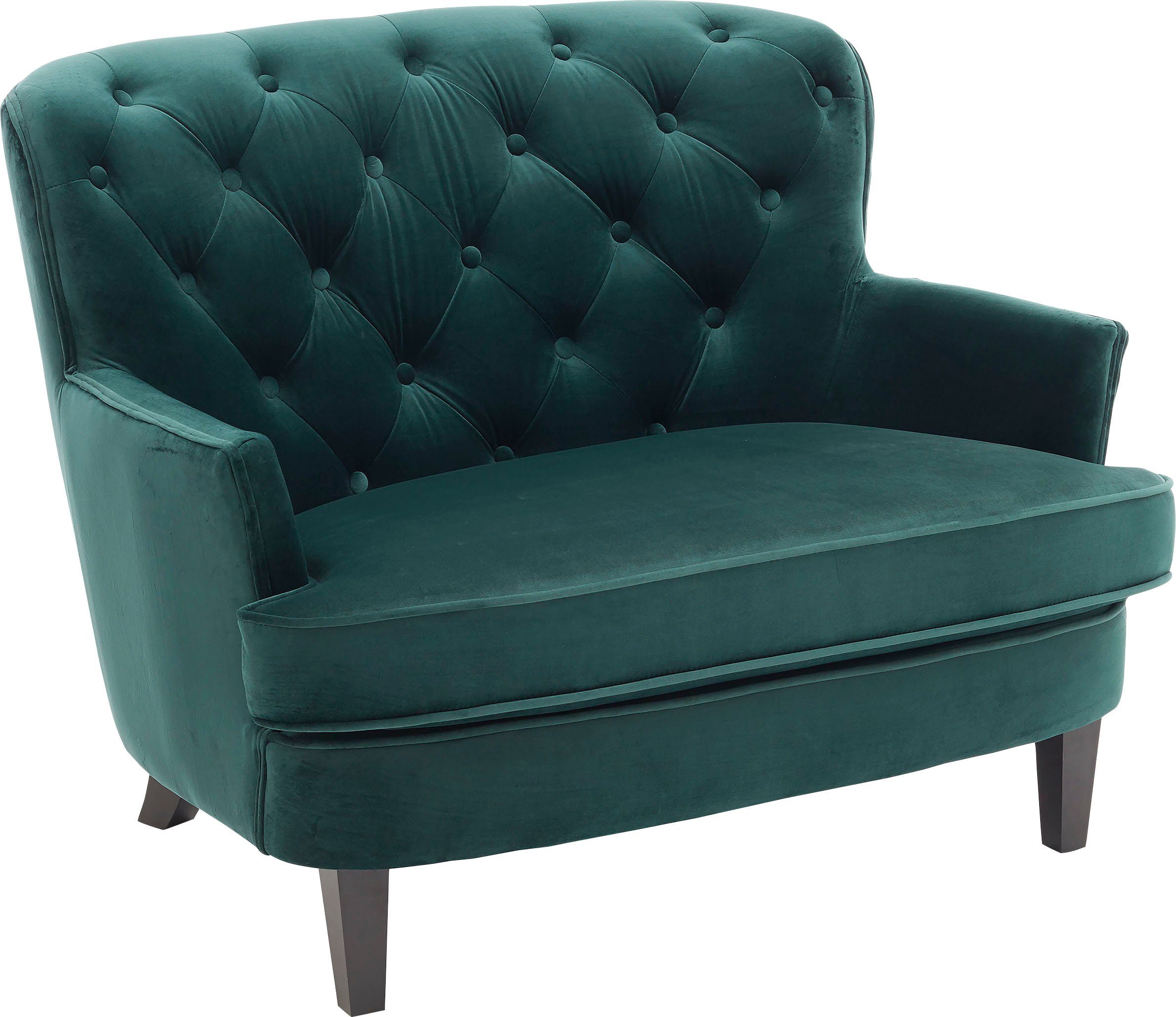 ATLANTIC home collection 1,5-zitsbank Luipaard XXL-fauteuil met pocketveringskern en fluwelen hoes