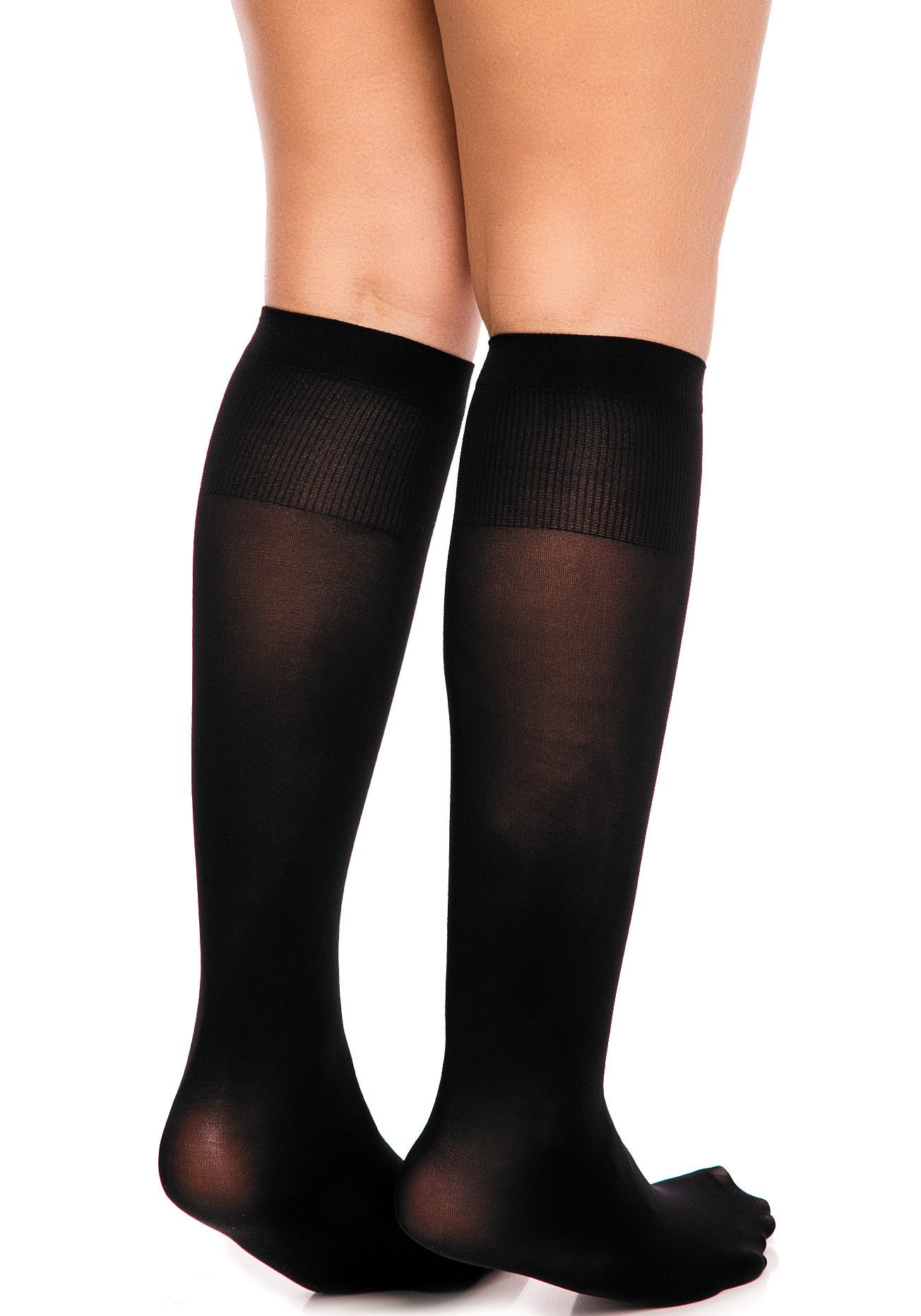 GLAMORY Fijne kniekousen FIT 50 met zeer comfortabele boorden (1 paar)