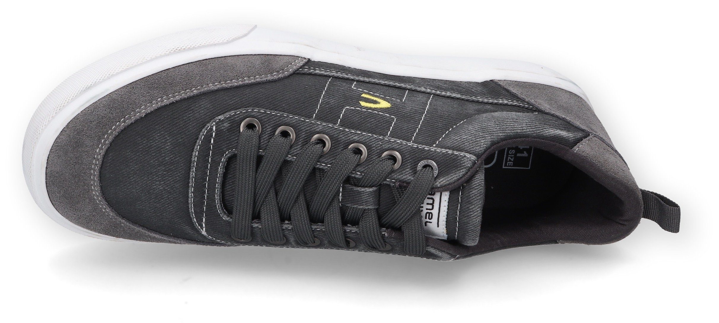 camel active Sneakers met logostiksel, vrijetijdsschoen, lage schoen, veterschoen