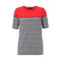 aniston casual t-shirt in marine-look rood