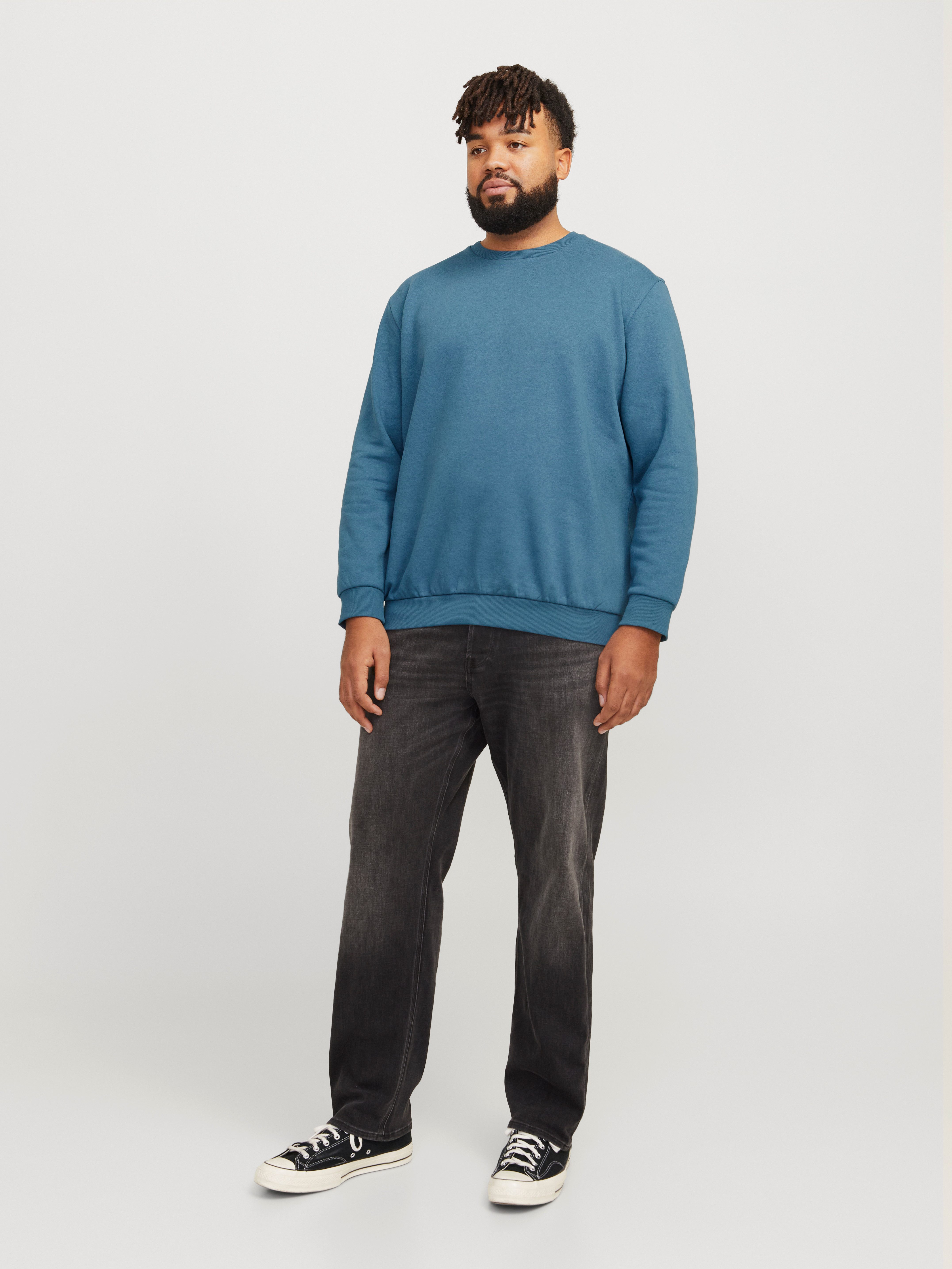 Jack & Jones PlusSize Sweatshirt JJEBRADLEY SWEAT CREW NOOS PLS