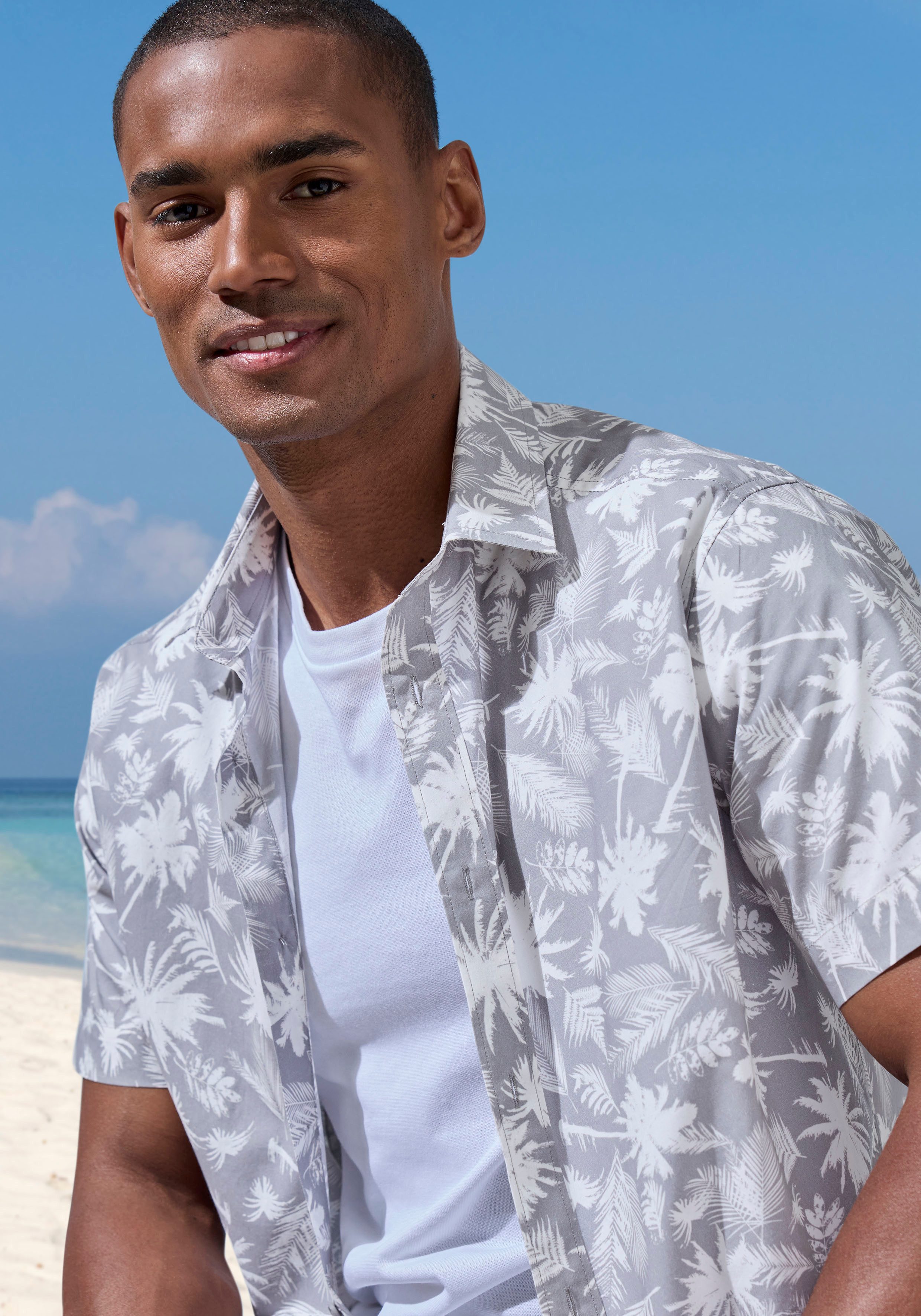 Beachtime Hawaï-overhemd Regular fit