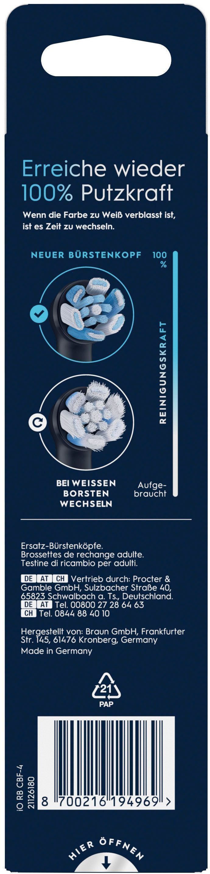 Oral B Opzetborstels Oral-B iO Ultieme Reiniging