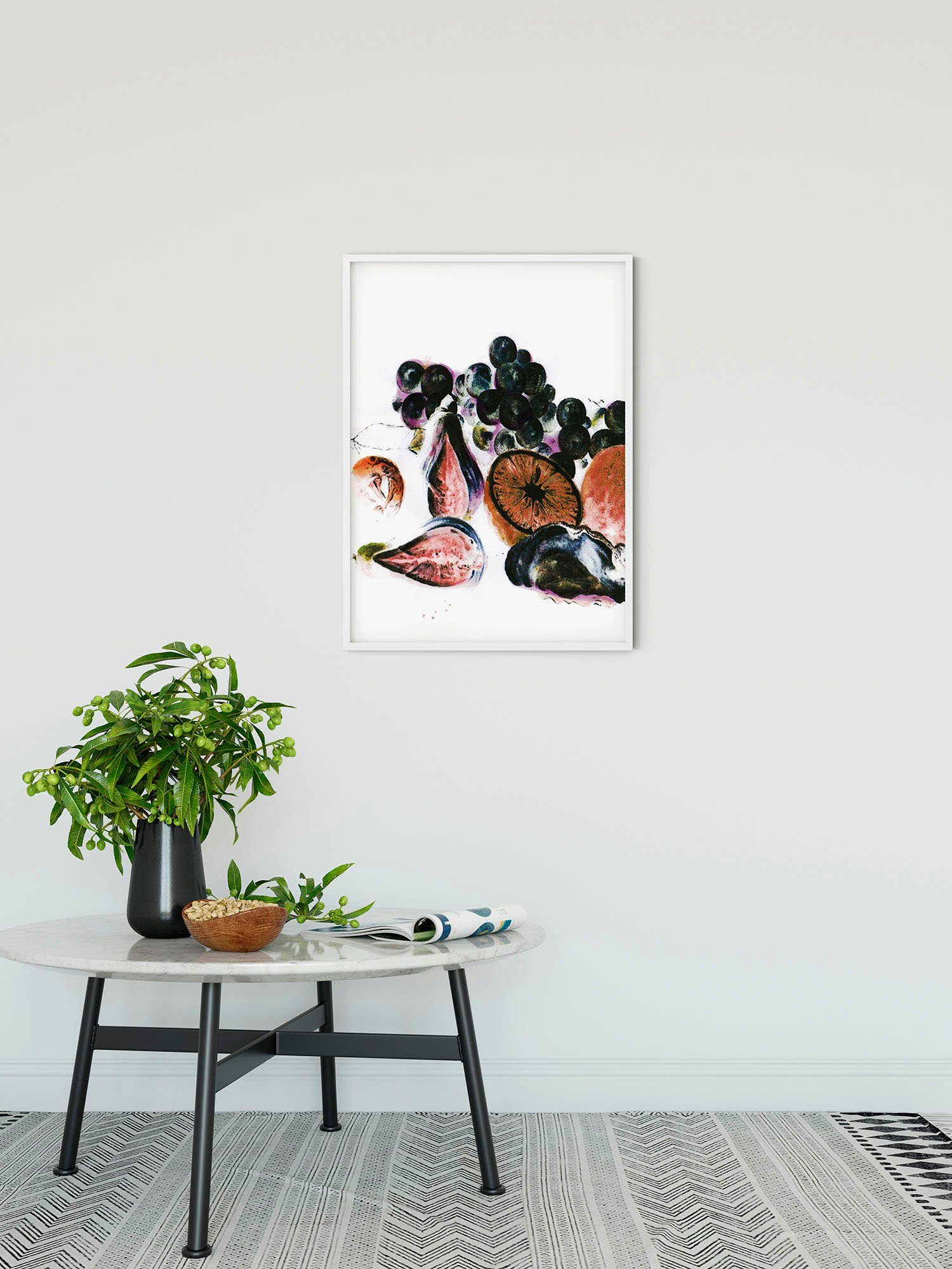 Komar Wanddecoratie Fruits d'automne Wanddecoratie - zonder lijst (1 stuk)